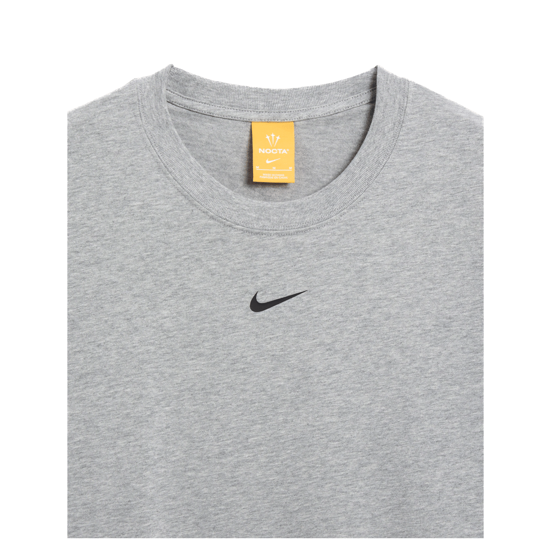 Nike NOCTA CS TEE DARK GREY HEATHER/BLACK