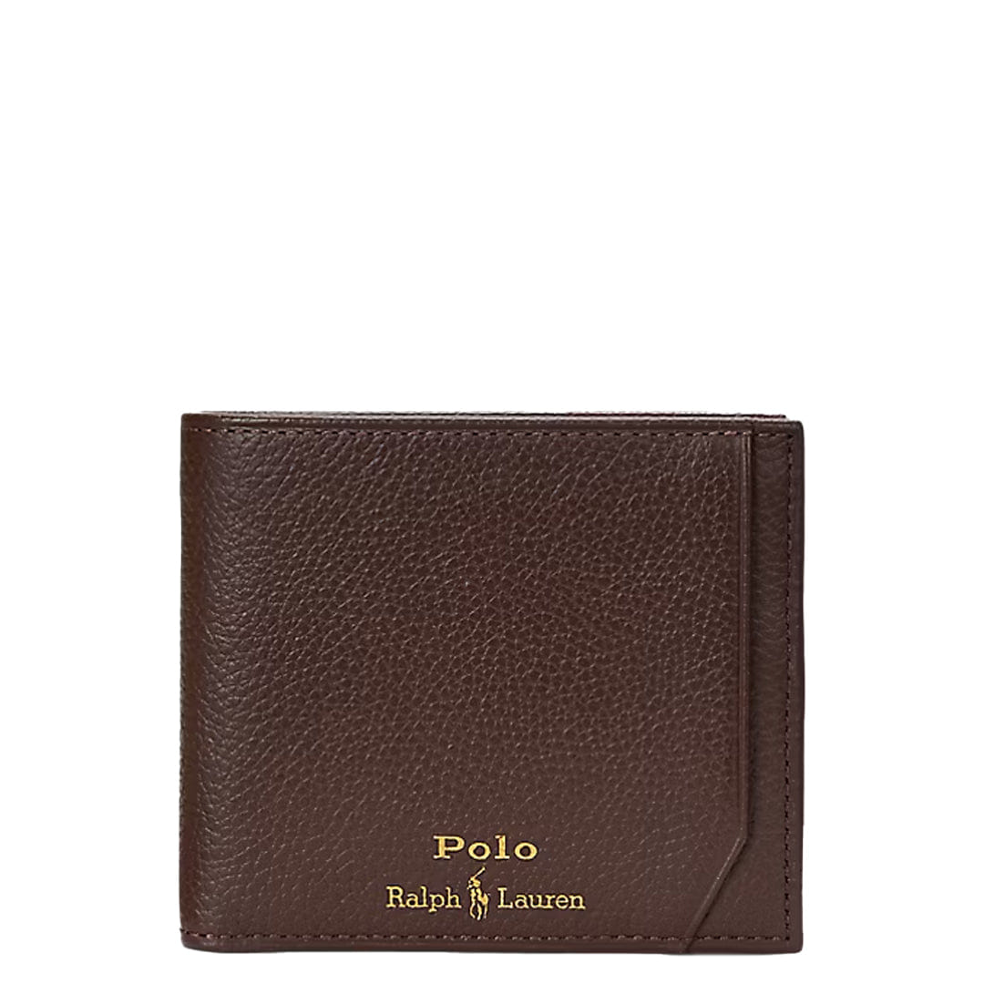 Polo Ralph Lauren PEBBLED LEATHER BILLFOLD WALLET
