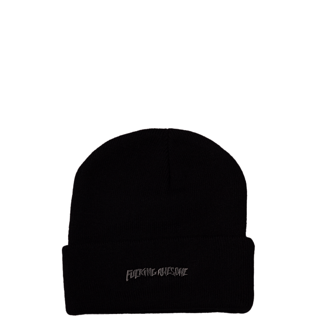 FUCKING AWESOME METAL STAMP LOGO CUFF BEANIE