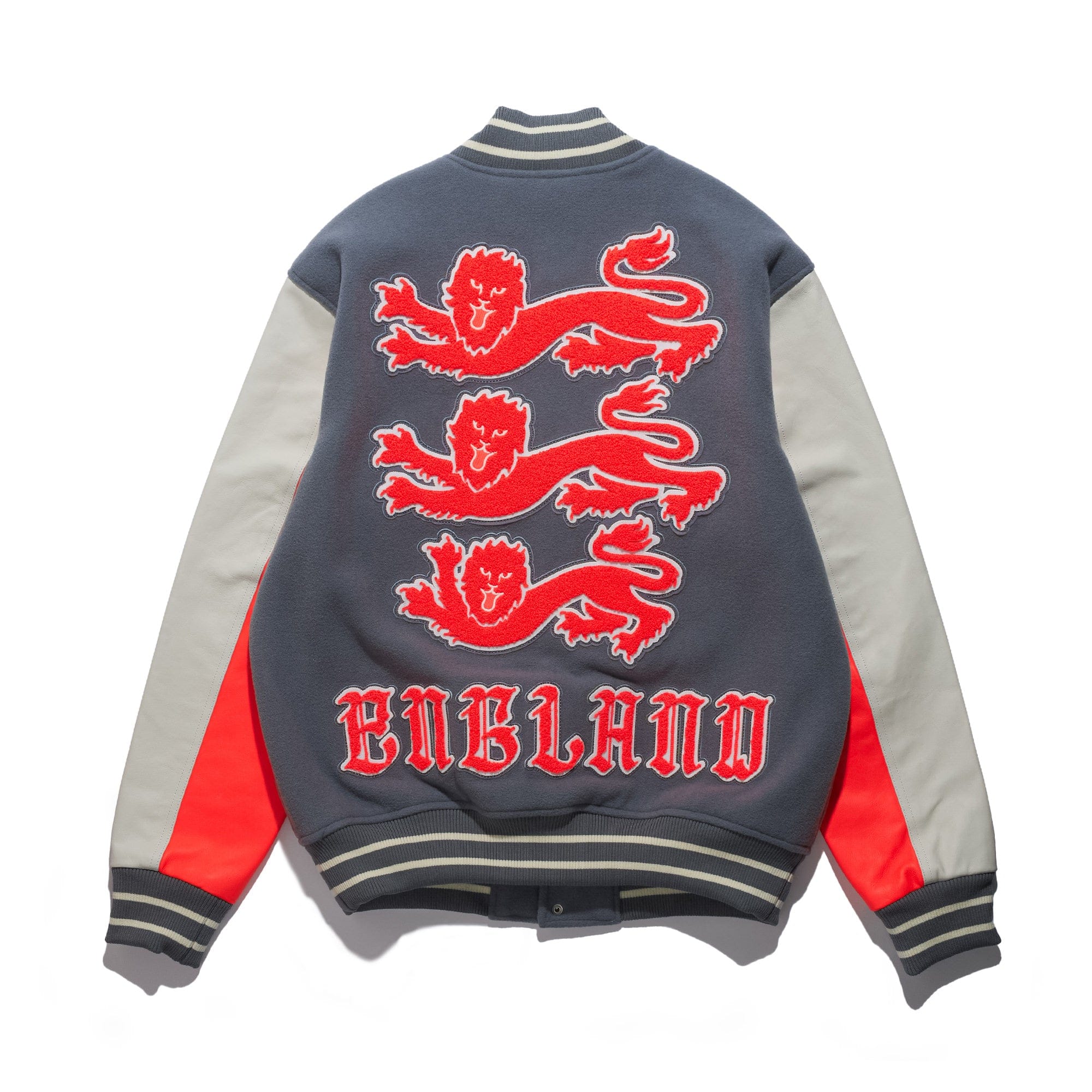 Nike Apparel Varsity Jacket England Palace Cool Grey IM6636-065