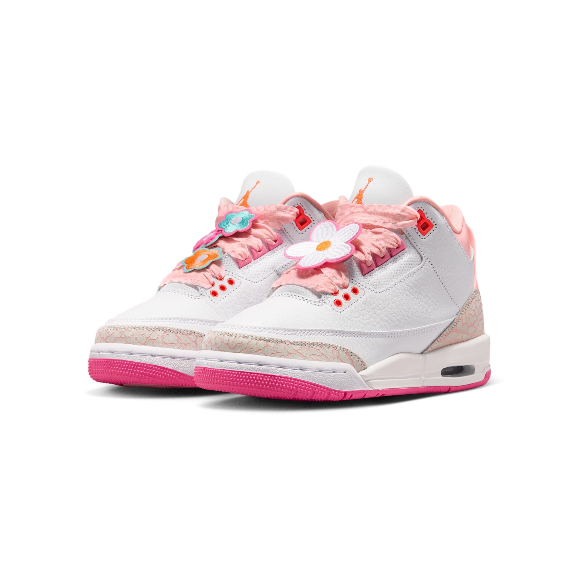 Air Jordan Youth Air Jordan 3 Retro GS PEARL PINK/HYPER ORANGE-PINK BLOOM II0599-600