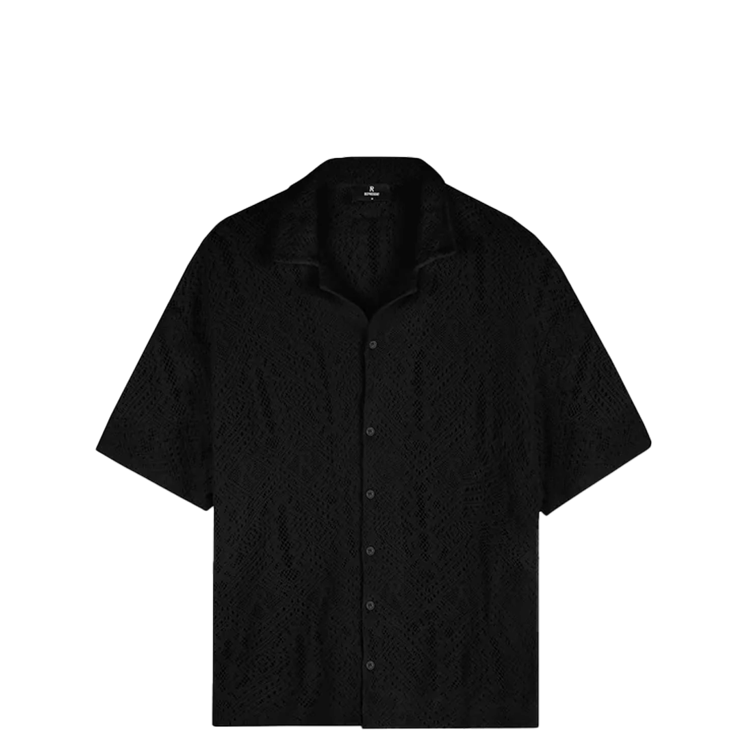 Represent ALL OVER CROCHET SHIRT