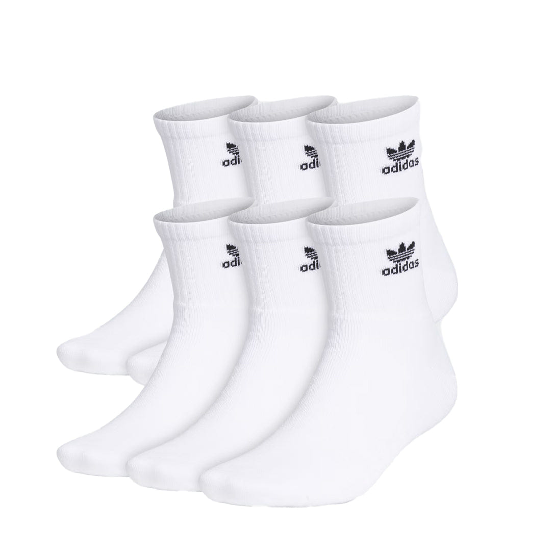 adidas TREFOIL QUARTER SOCKS (6 PAIRS)