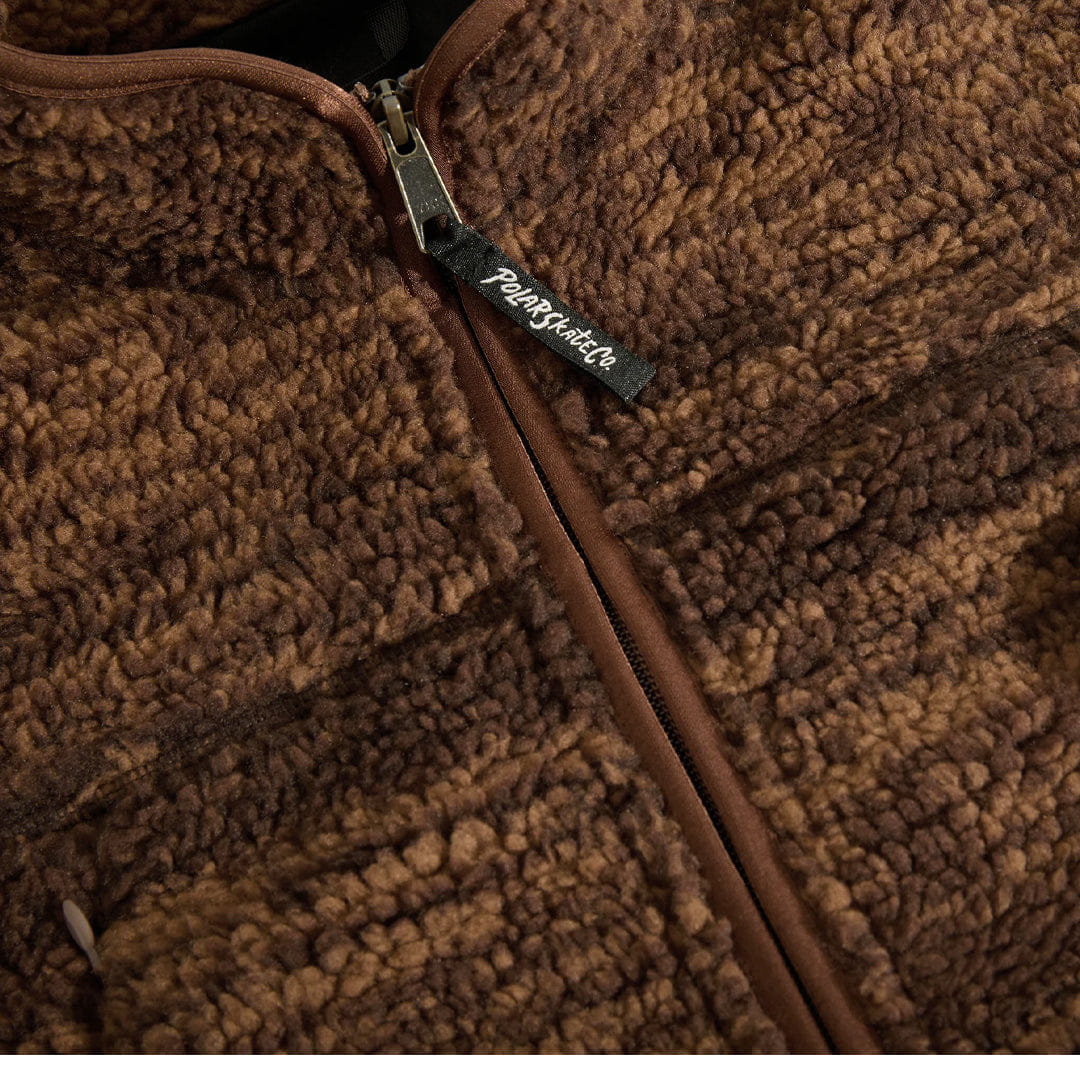 POLAR KIKO JACKET RED BROWN