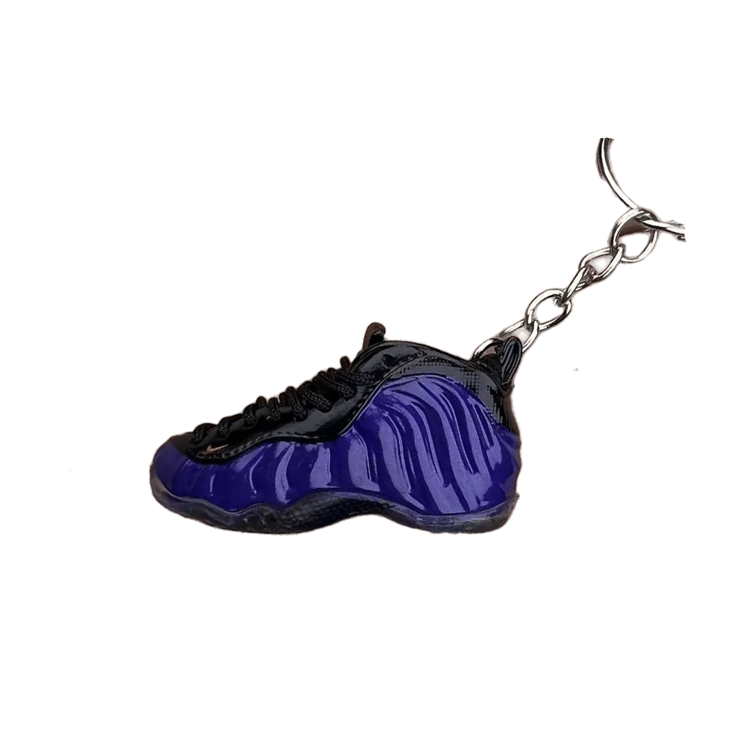 KEYCHAINS FOAMPOSITE ONE KEYCHAIN PURPLE