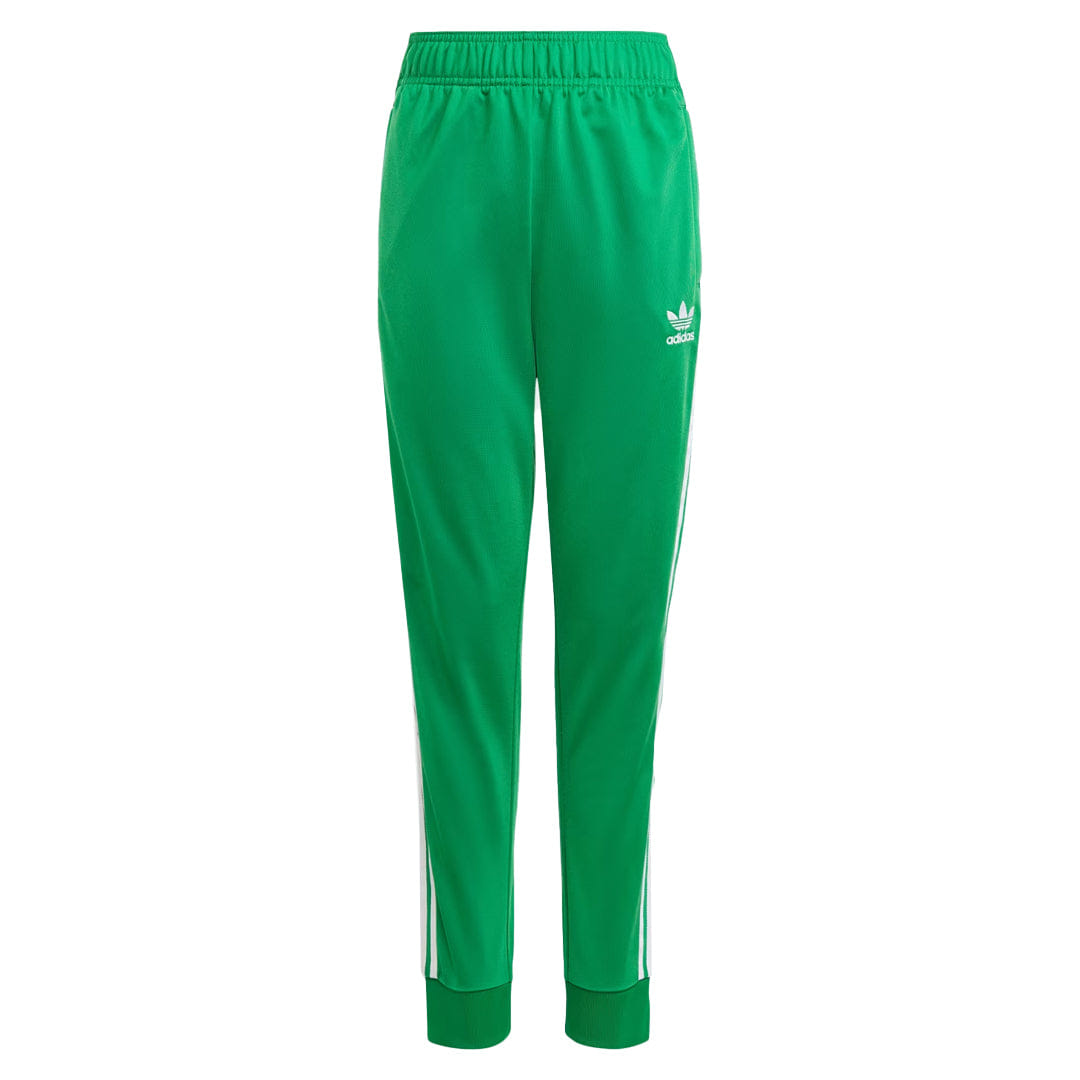adidas KIDS UNISEX ADICOLOR SST TRACK PANTS GREEN