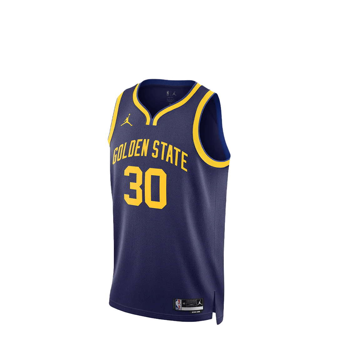 Air Jordan GOLDEN STATE WARRIORS STEPHEN CURRY #30 DRI-FIT NBA SWINGMAN JERSEY