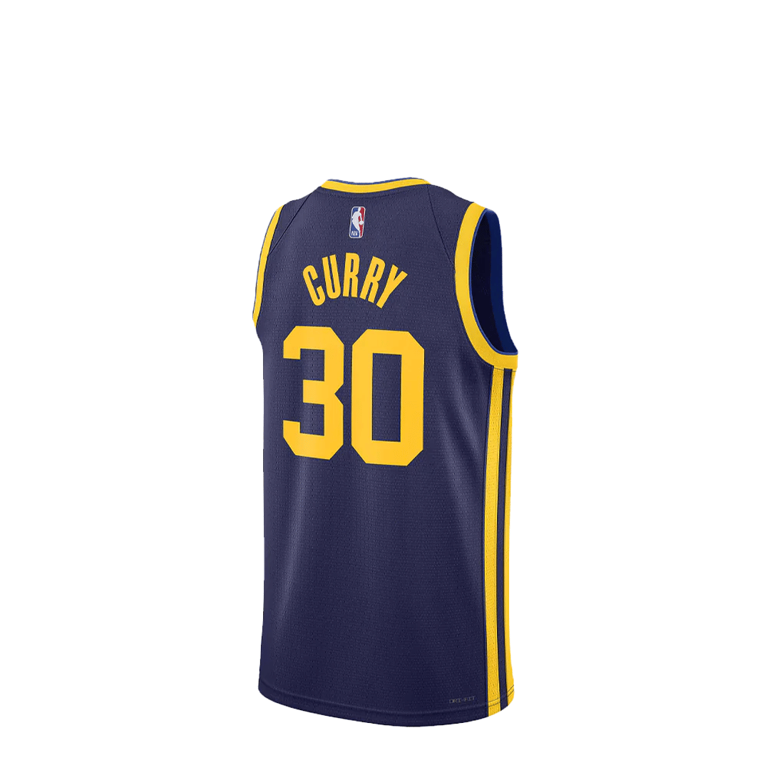Air Jordan GOLDEN STATE WARRIORS STEPHEN CURRY #30 DRI-FIT NBA SWINGMAN JERSEY