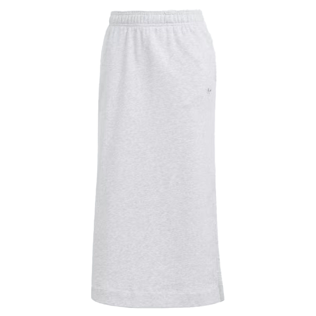 adidas WOMEN'S PREMIUM ESSENTIALS SKIRT LIGHT GREY HEATHER