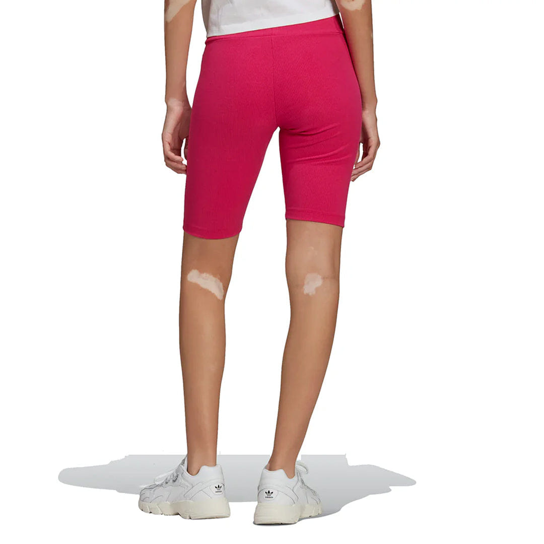 adidas WOMEN'S ADICOLOR ESSENTIALS SHORT TIGHTS PINK