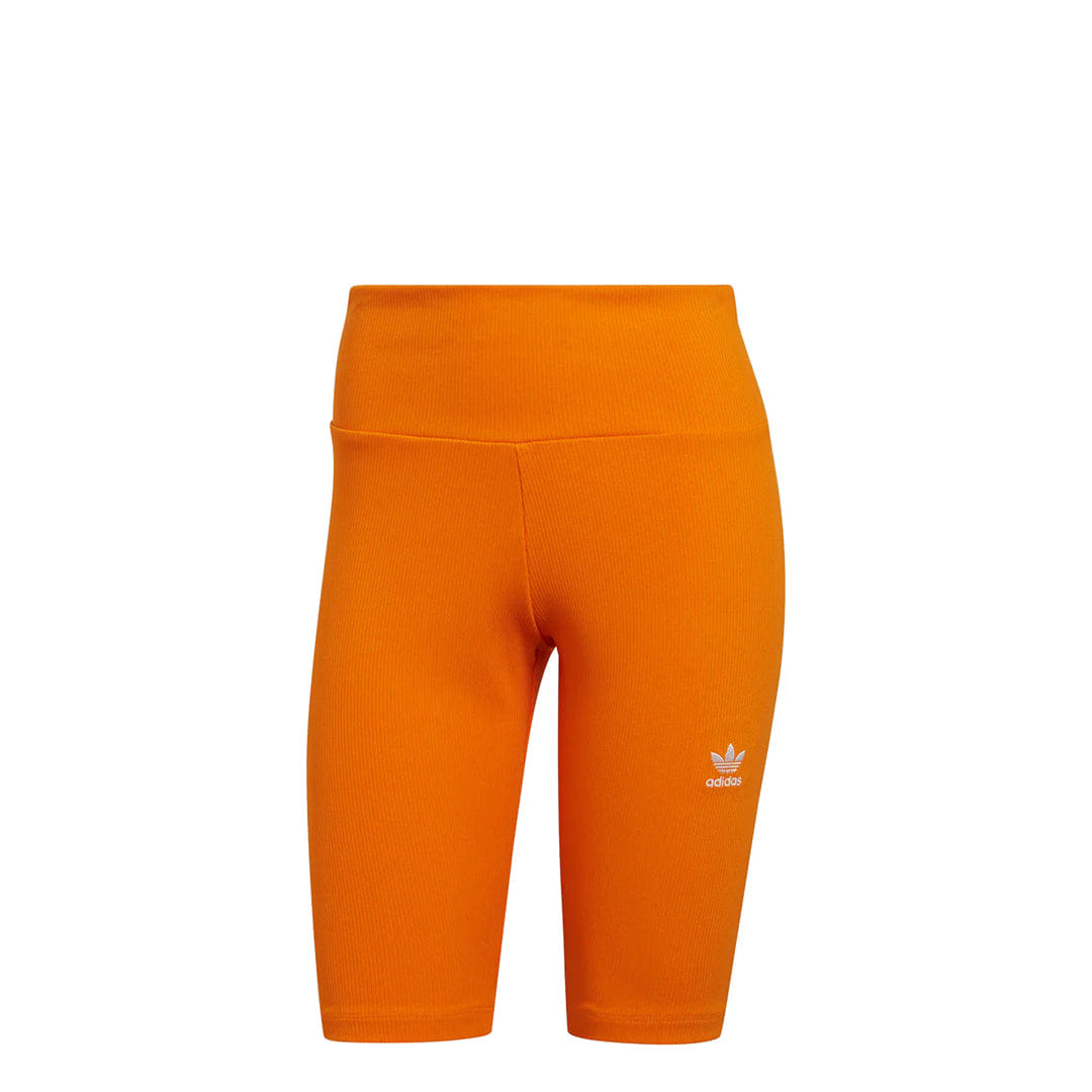 adidas WOMEN'S ADICOLOR ESSENTIALS SHORT TIGHTS ORANGE
