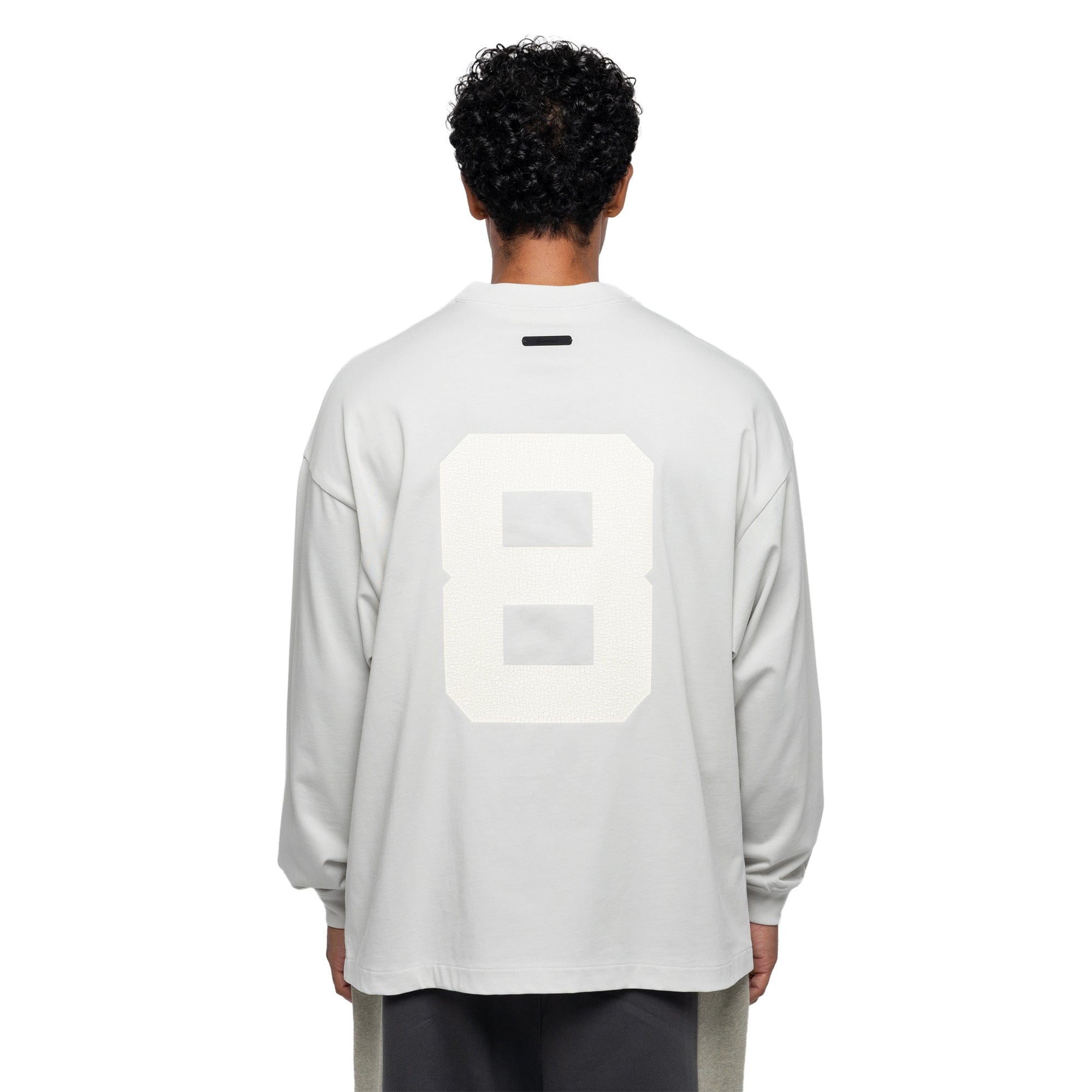 Fear of God Essentials Merch LS Tee Overcast RW00380-0059