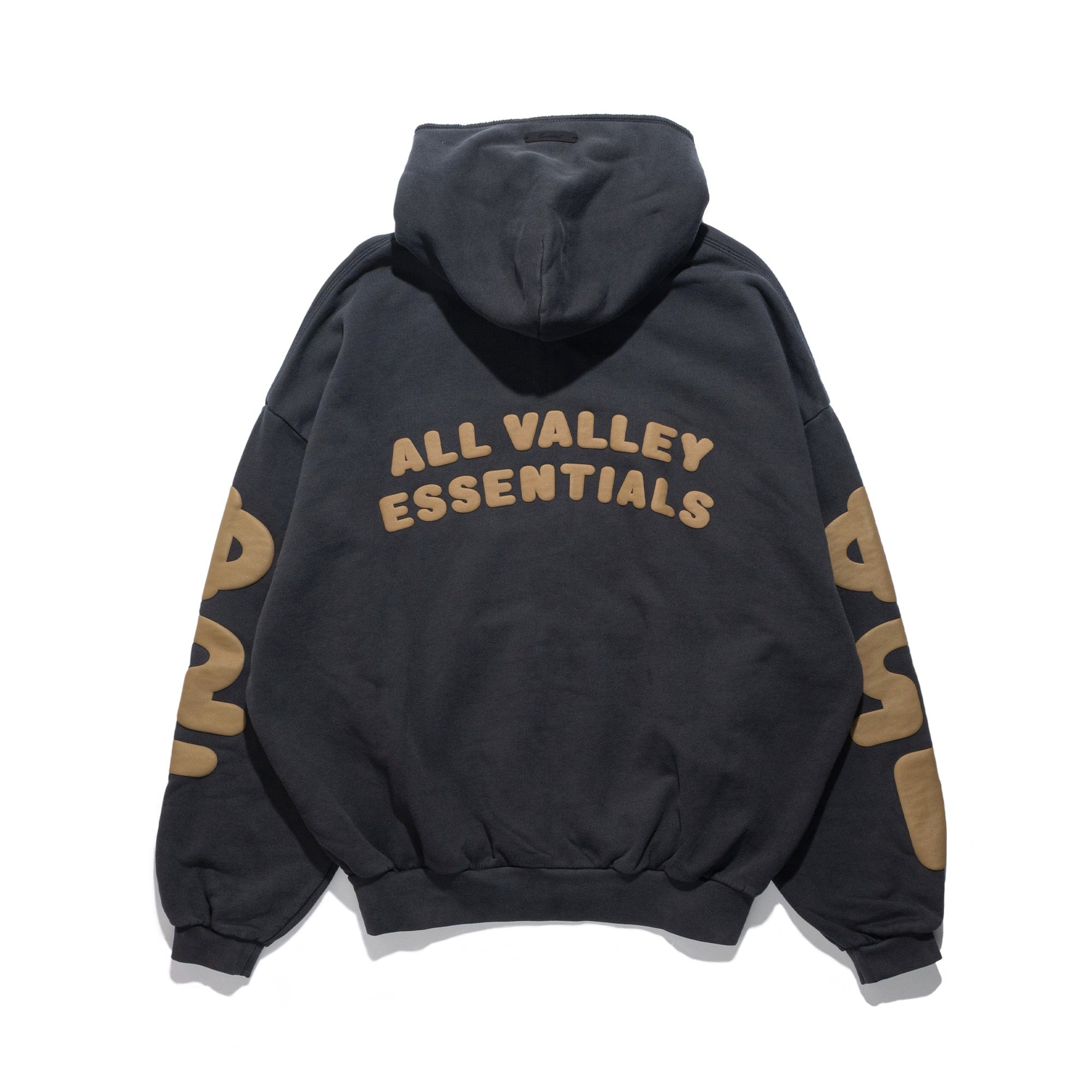Fear of God Essentials 90's Zip Up Hoodie Washed Grey RW00388-0146