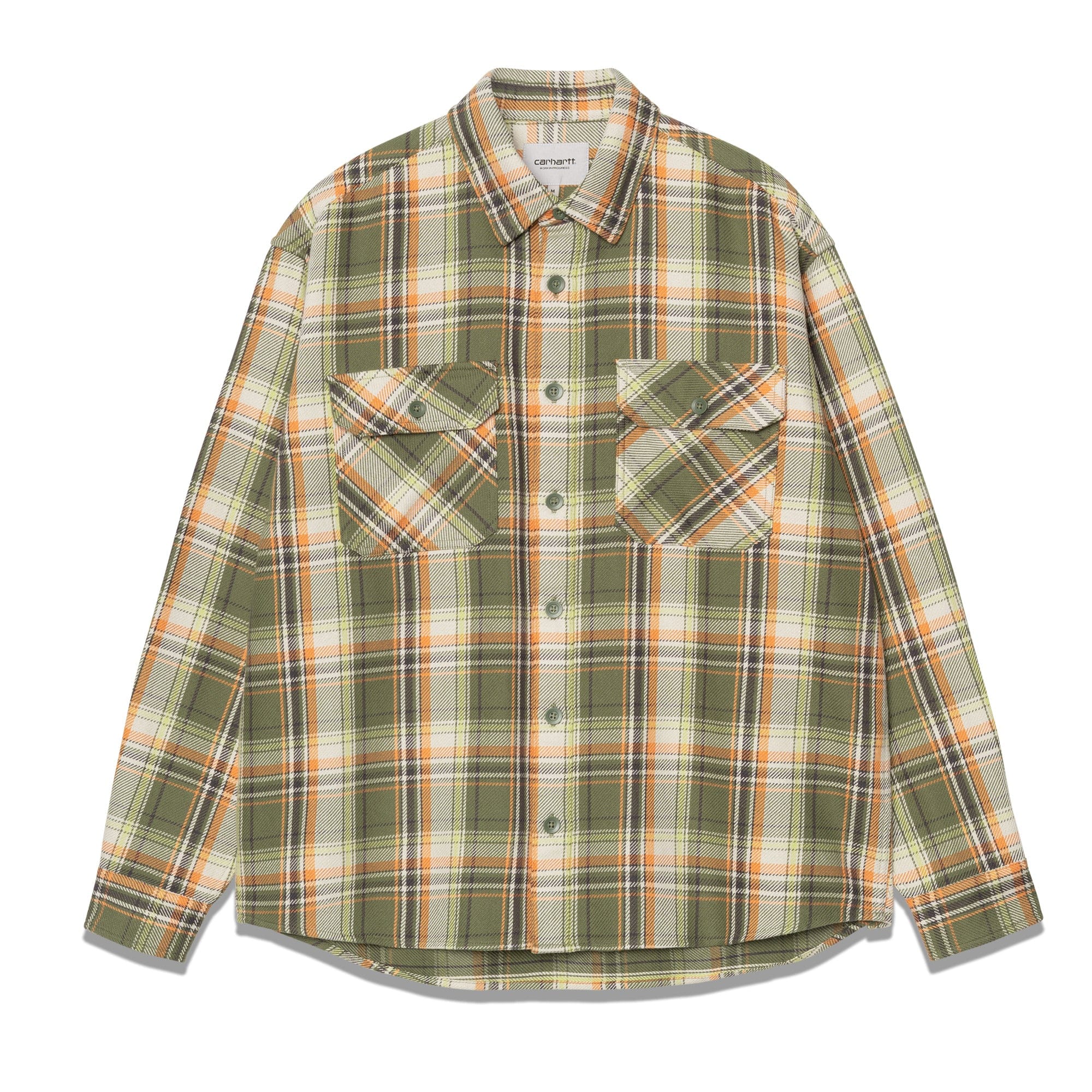 Carhartt WIP L/S Tunick Shirt Dollar Green I036192
