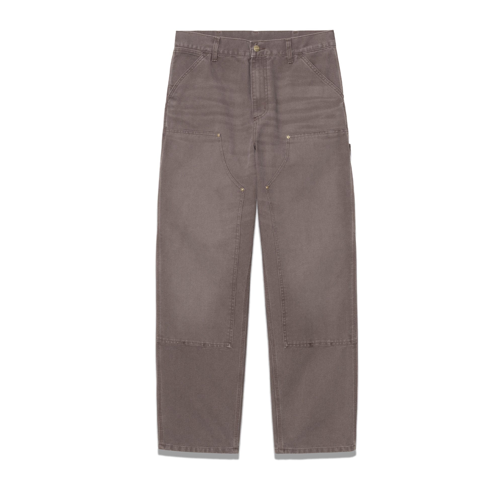 Carhartt WIP Double Knee Pant 12oz Shale Stone Canvas I034796