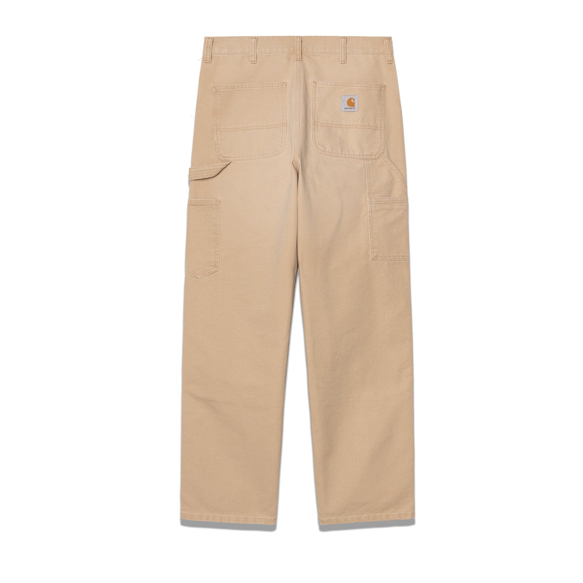 Carhartt WIP Double Knee Pant 12oz Dusty Brown Stone Canvas I034796
