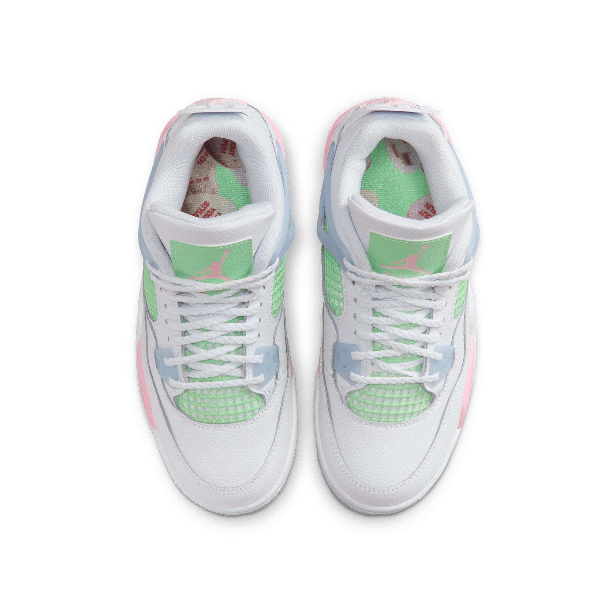 Air Jordan Youth Air Jordan 4 Retro GS WHITE/MED SOFT PINK-HALF BLUE IB7068-100