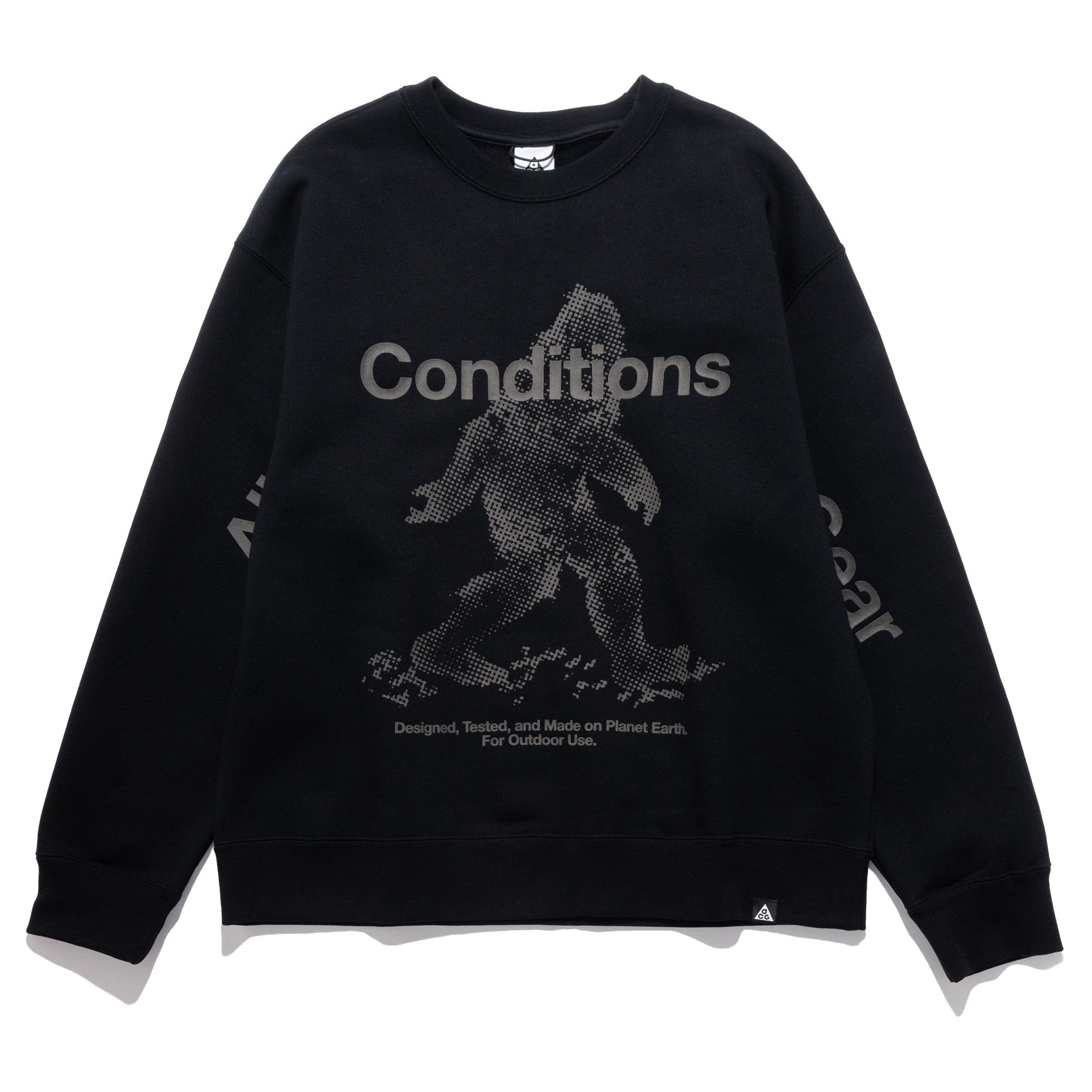 Nike Apparel Nike ACG Therma-FIT Pullover Crewneck Sweatshirt Black IF1490-010