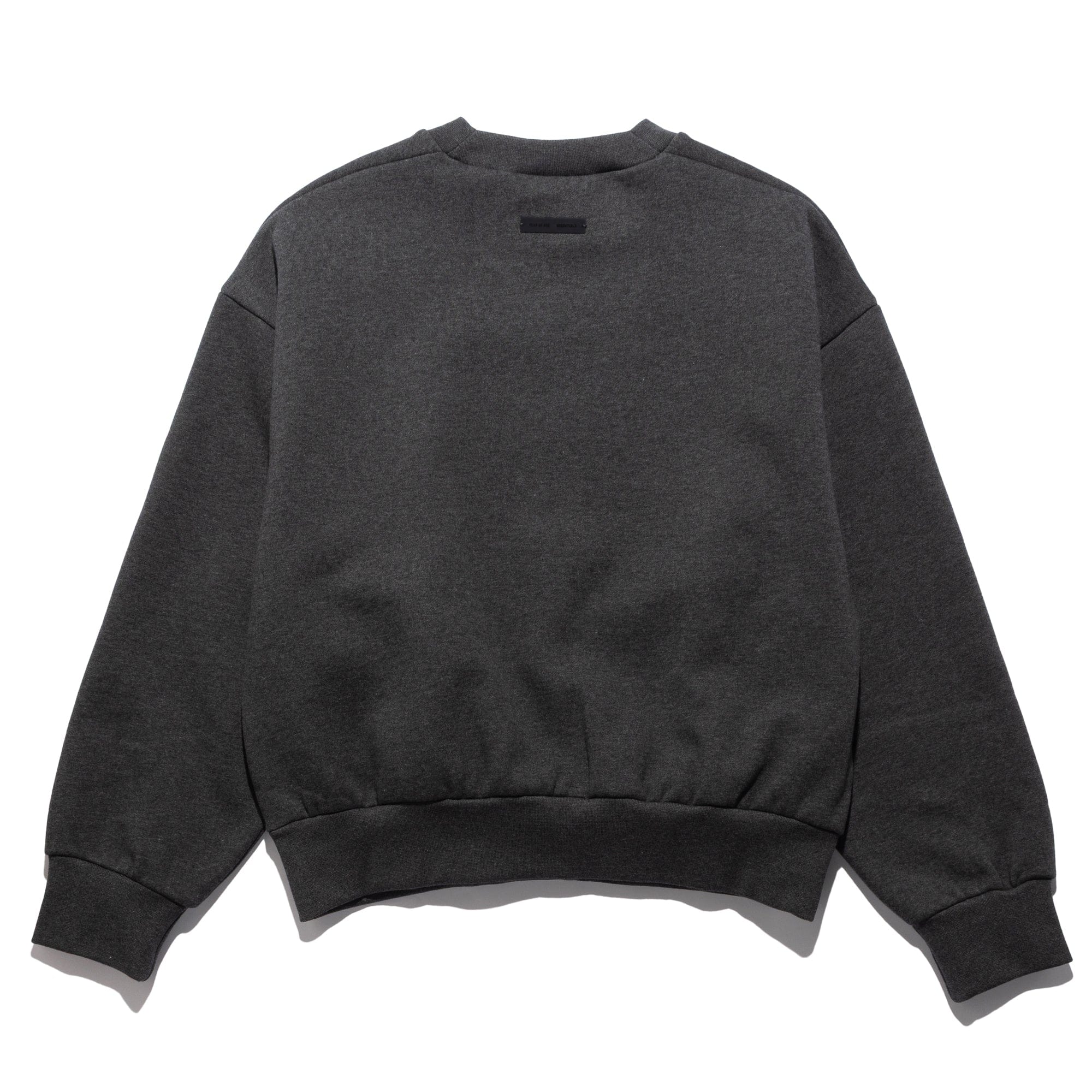 Fear of God Essentials Classic Crewneck Sweatshirt Charcoal Heather 192HO256551F