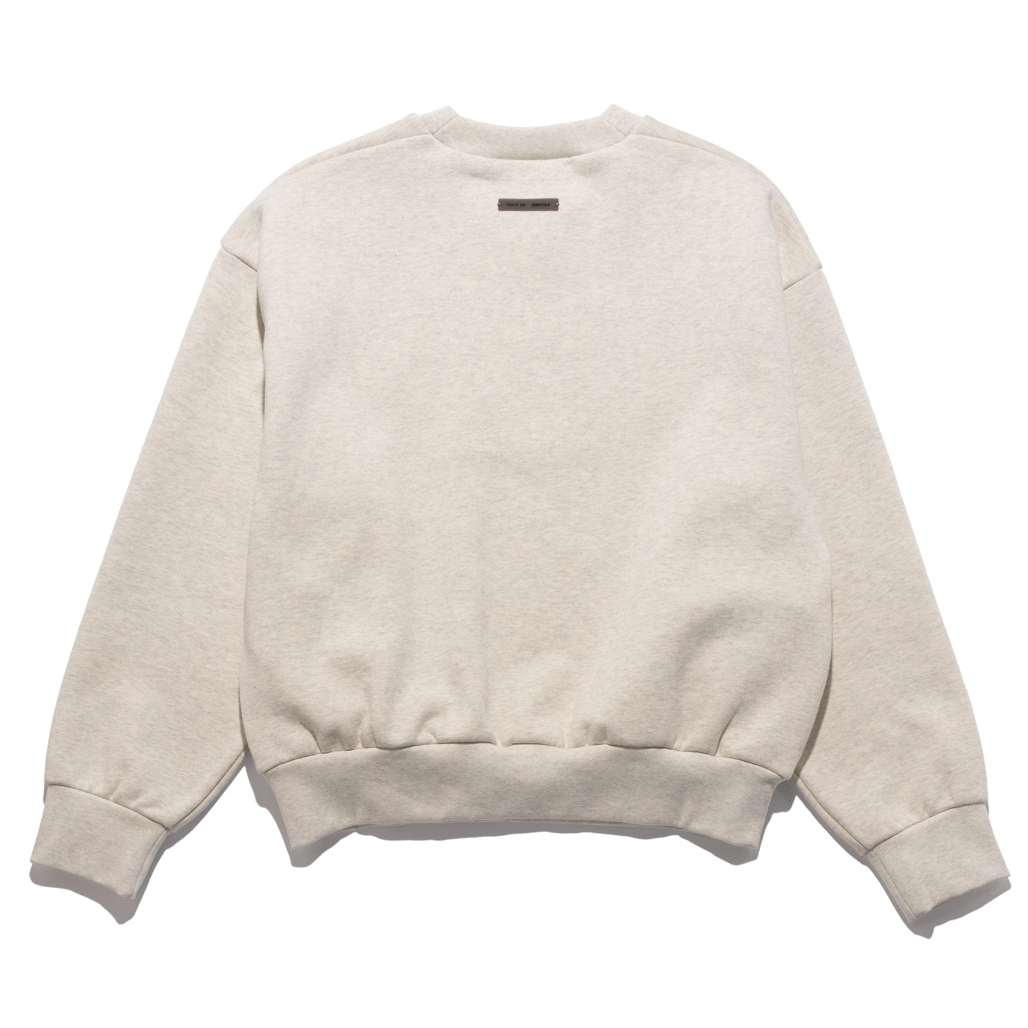 Fear of God Essentials Classic Crewneck Sweatshirt Oatmeal Heather 192HO256552F
