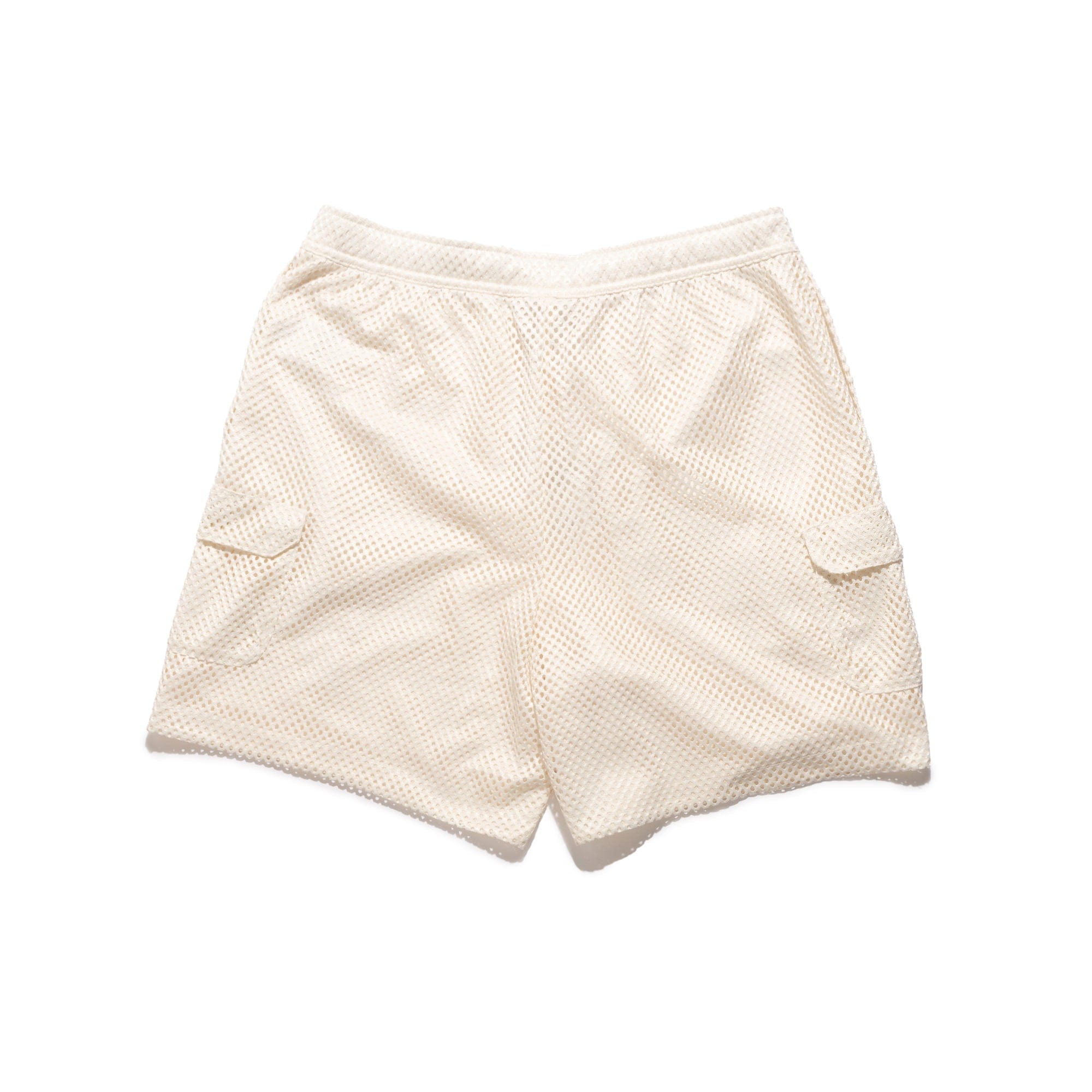 The North Face TNF Red Box Mesh Utility Shorts Dune NF0A8FPC