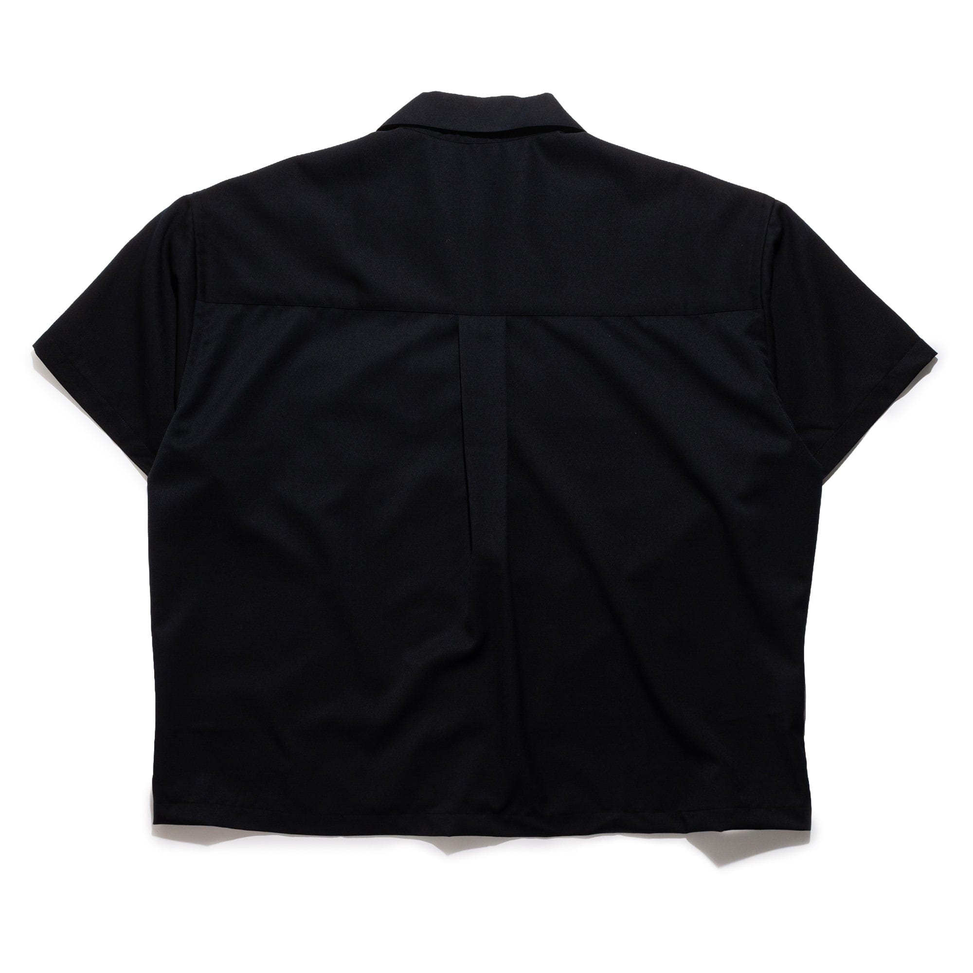 is-ness Open Shirt Navy 1007SSSH04-1