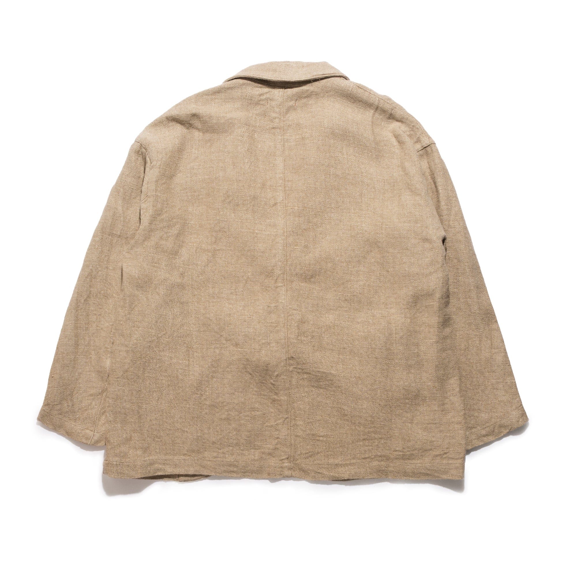 is-ness Linen Relax Jacket Ecru 1008SSJK05