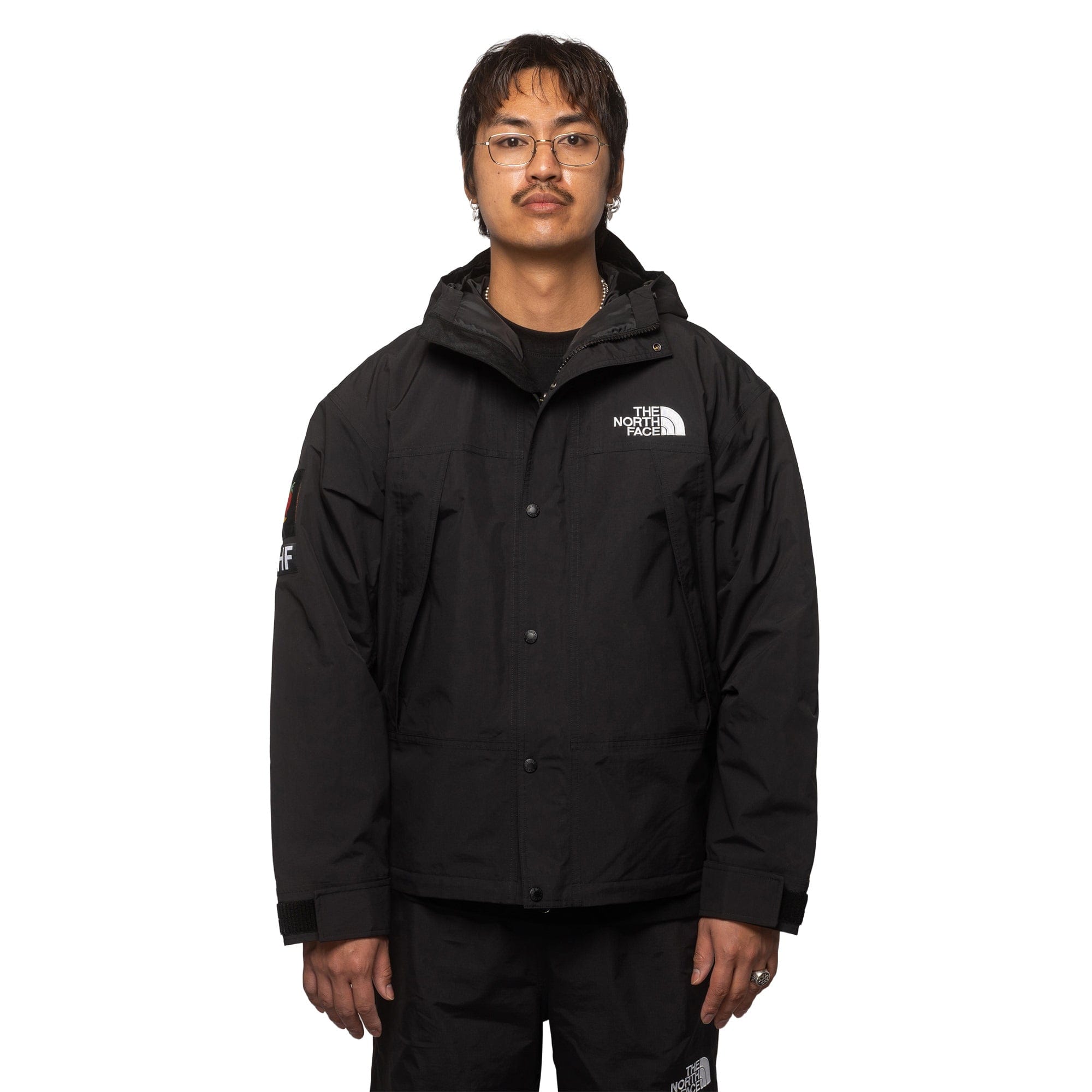 The North Face TNF x SHF Mountain Jacket Black NF0A8HHKJK31