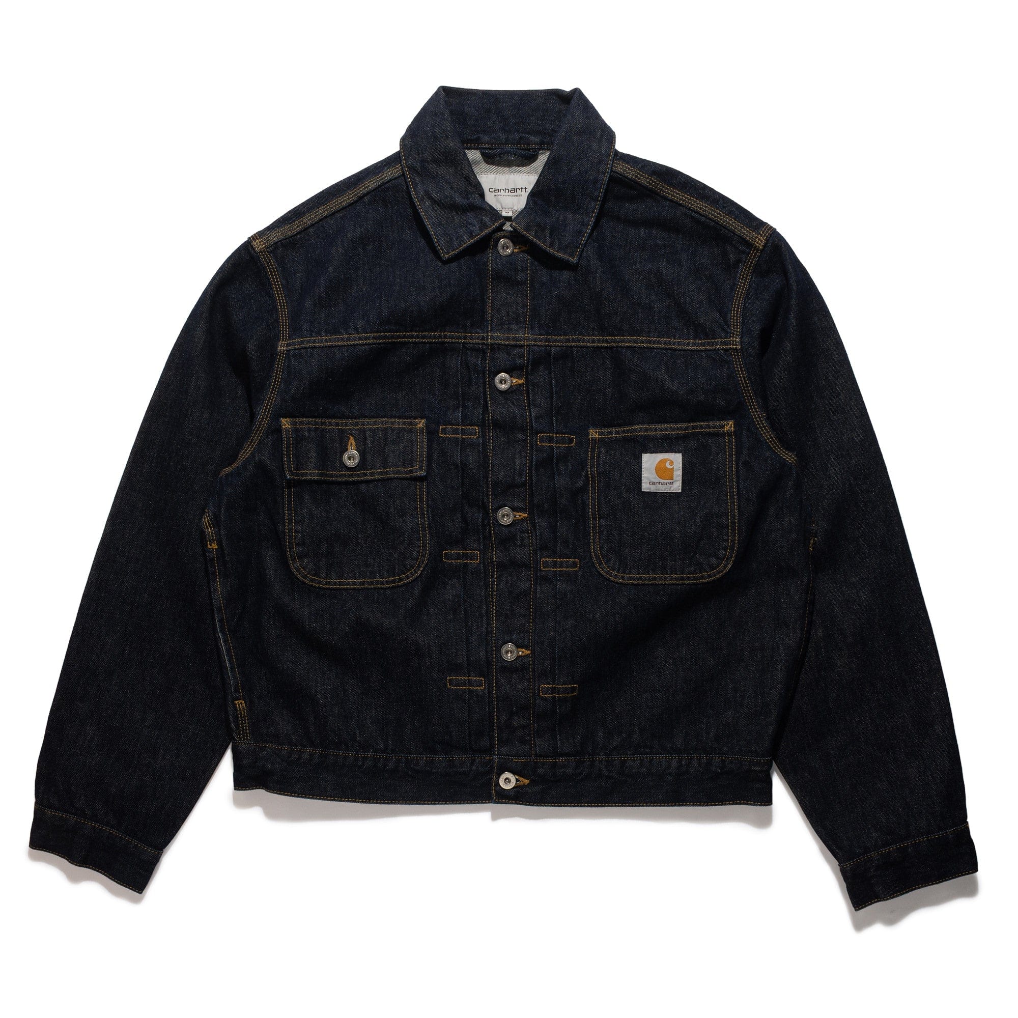 Carhartt WIP Belmar Jacket 13.5Oz Smith Denim Blue Rinsed I036568