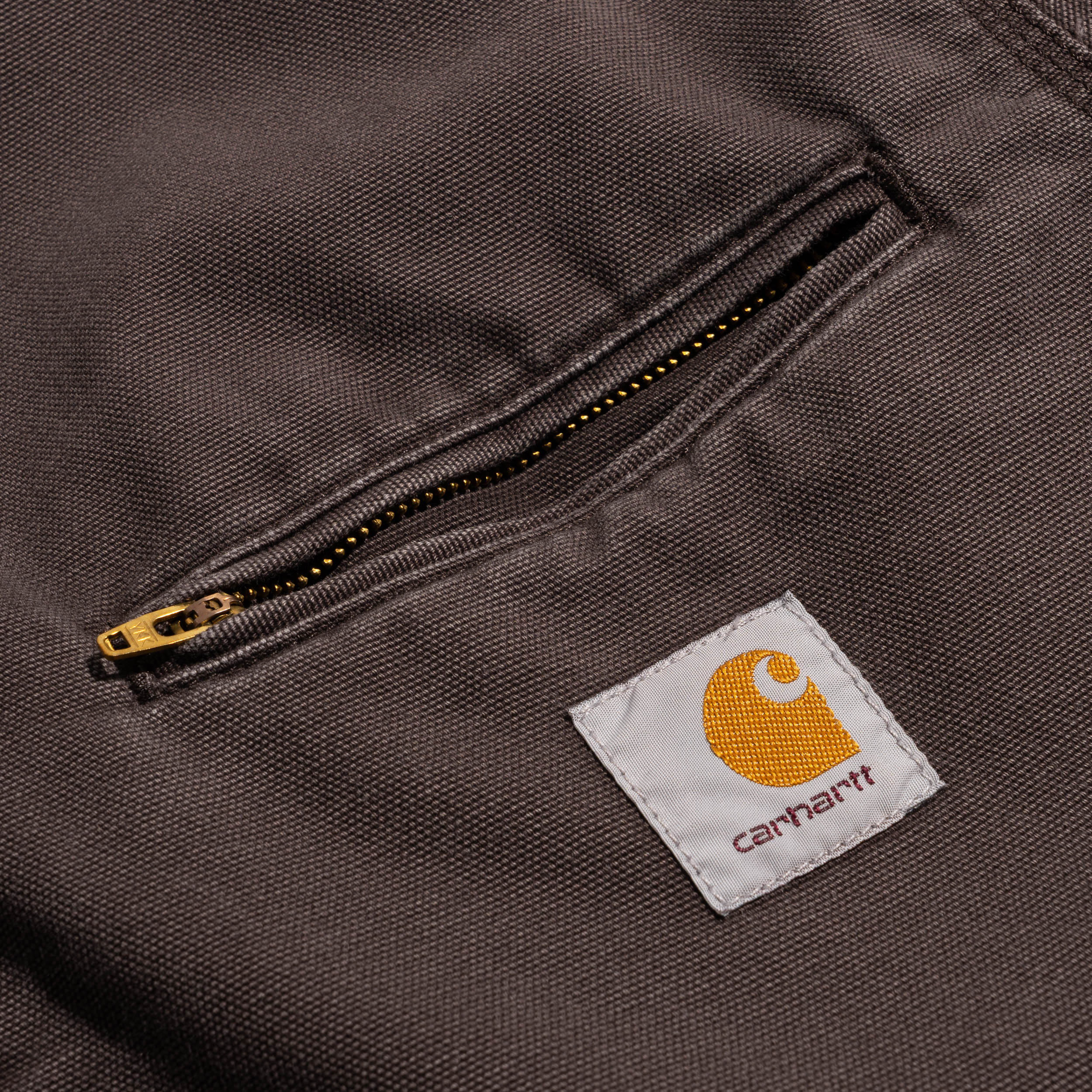 Carhartt WIP OG Detroit Jacket Dearborn 12oz Canvas Tobacco I035614