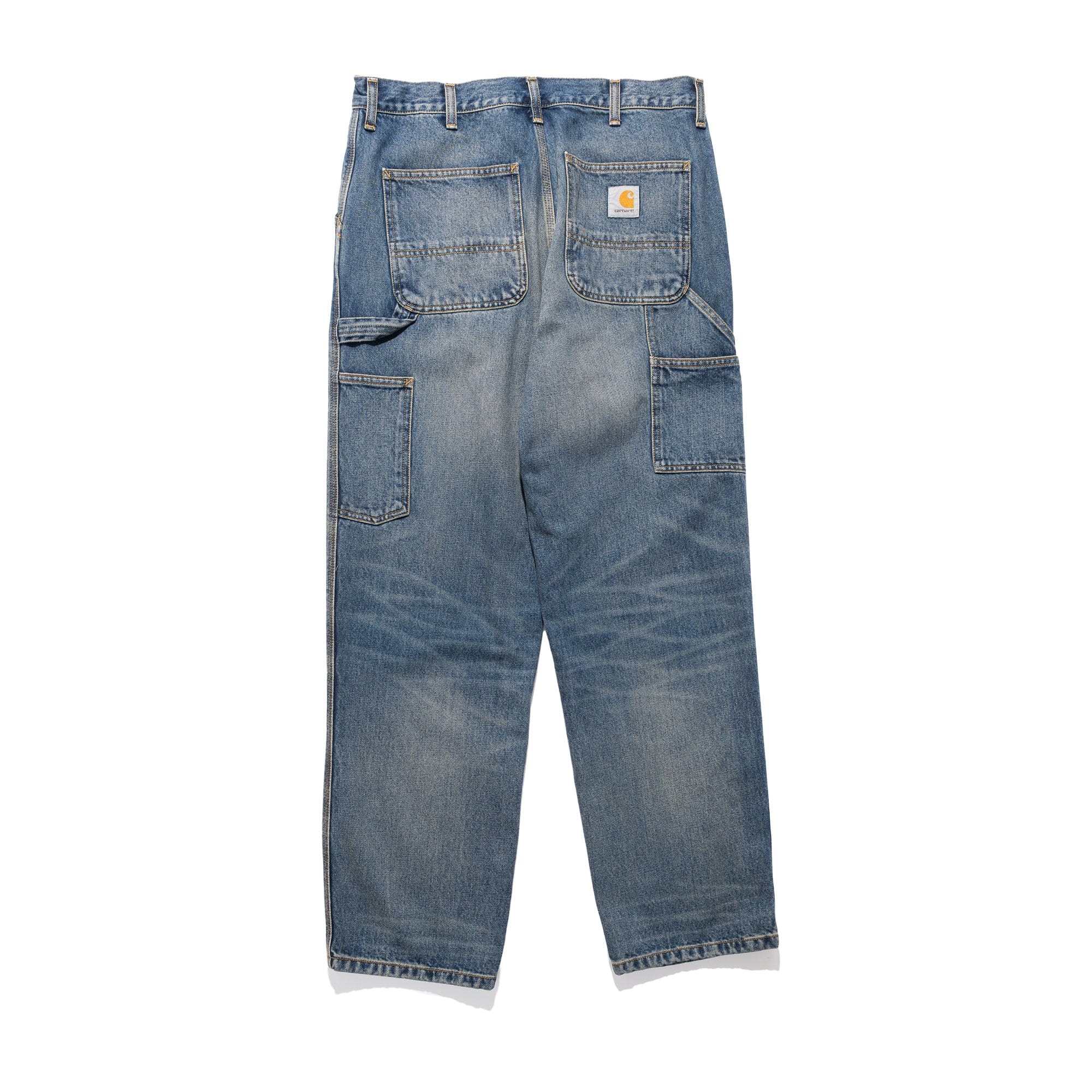 Carhartt WIP Single Knee Pant Smith 13.5oz Denim Blue Washed I032024
