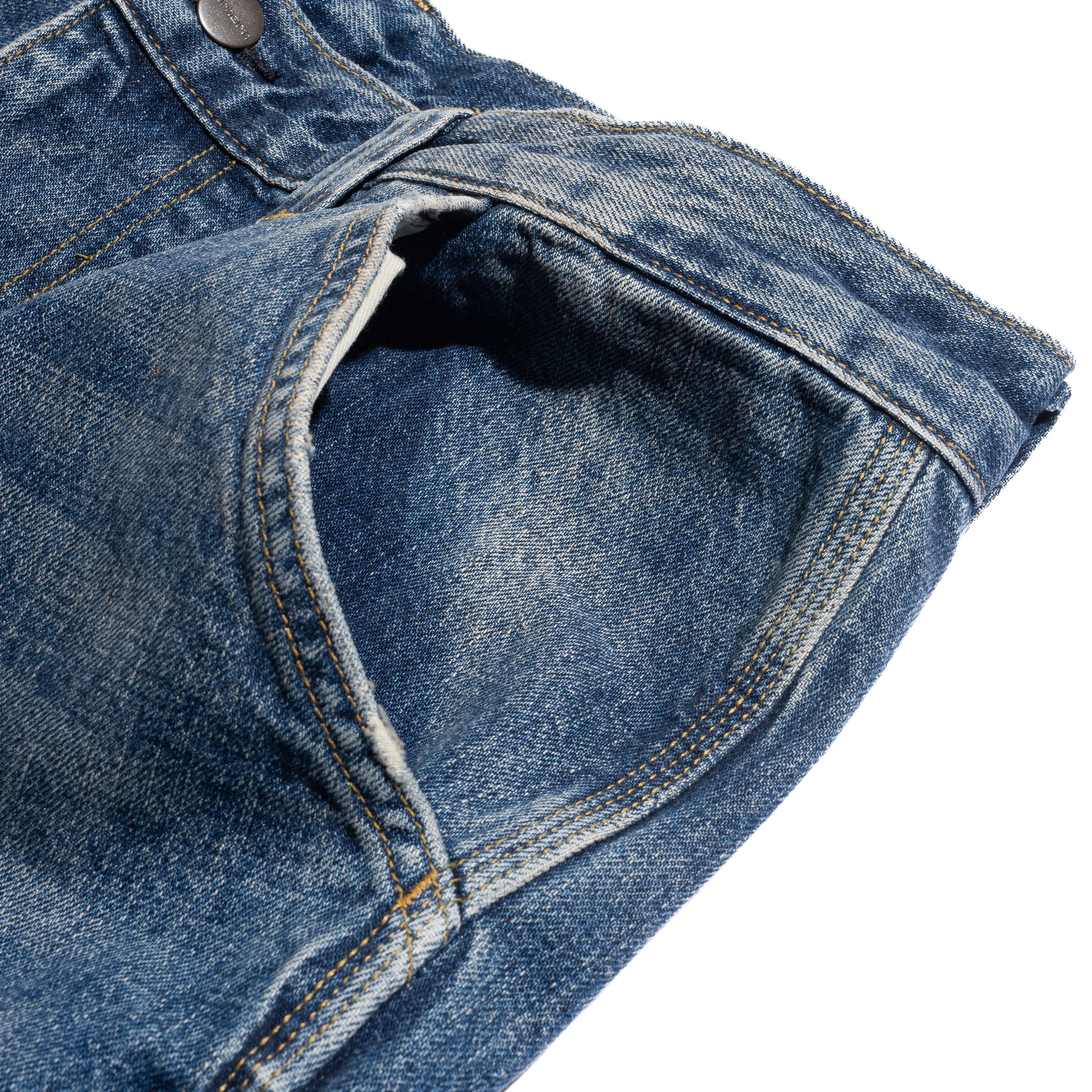 Carhartt WIP Single Knee Pant Smith 13.5oz Denim Blue Washed I032024