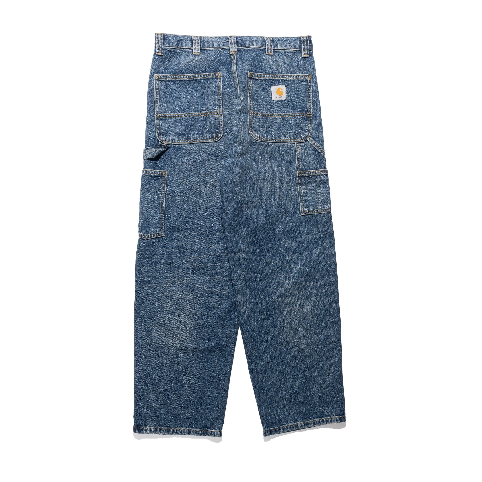 Carhartt WIP OG Double Knee Pant Camano 12oz Denim Blue Washed I035797