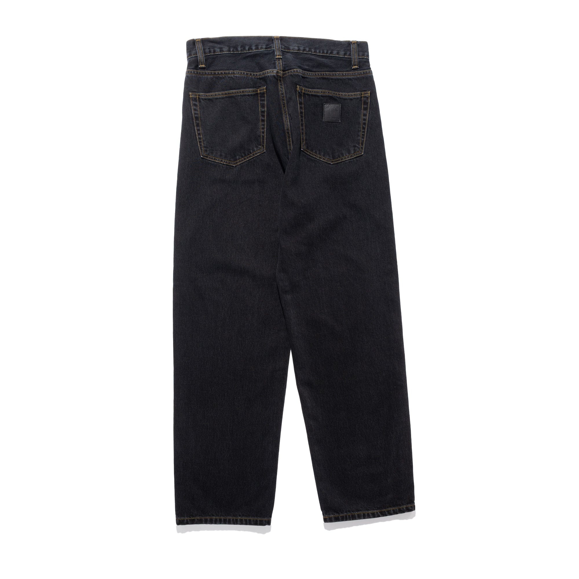 Carhartt WIP Aaron Pant Smith 13.5oz Denim Black Stone I034237