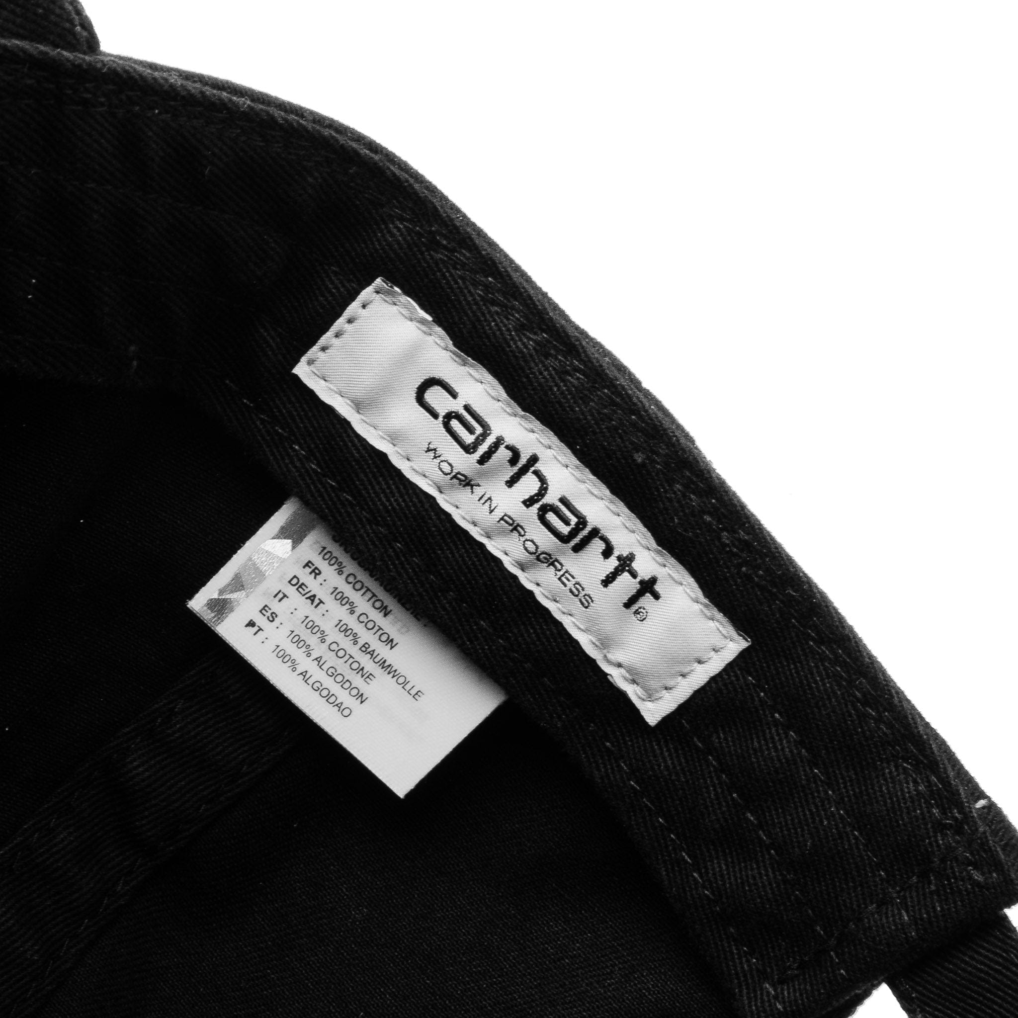 Carhartt WIP Madison Logo Cap I023750 Black
