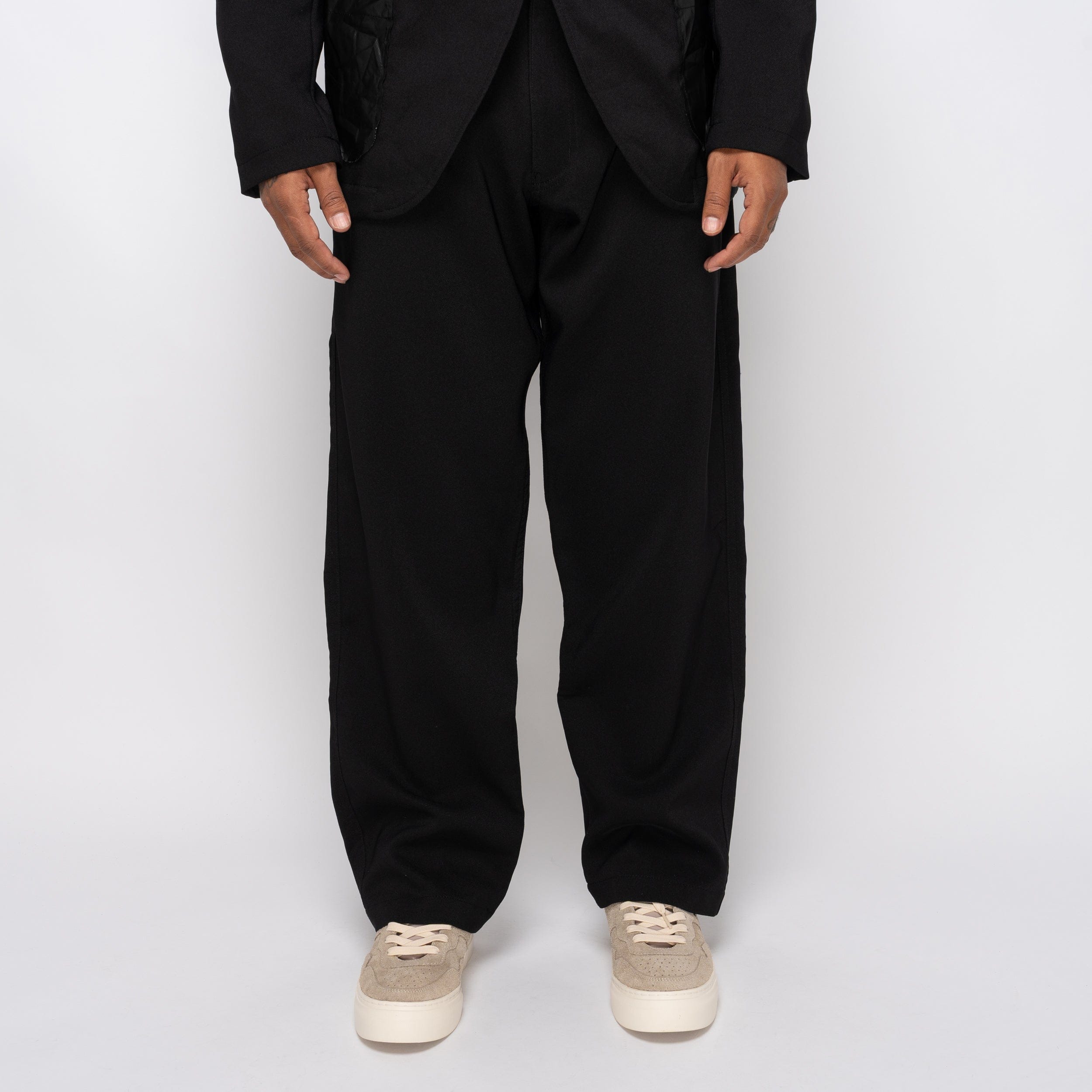 Comme Des Garcons SHIRT CDG Shirt Tapered Leg Trouser Black FP-P501-W25