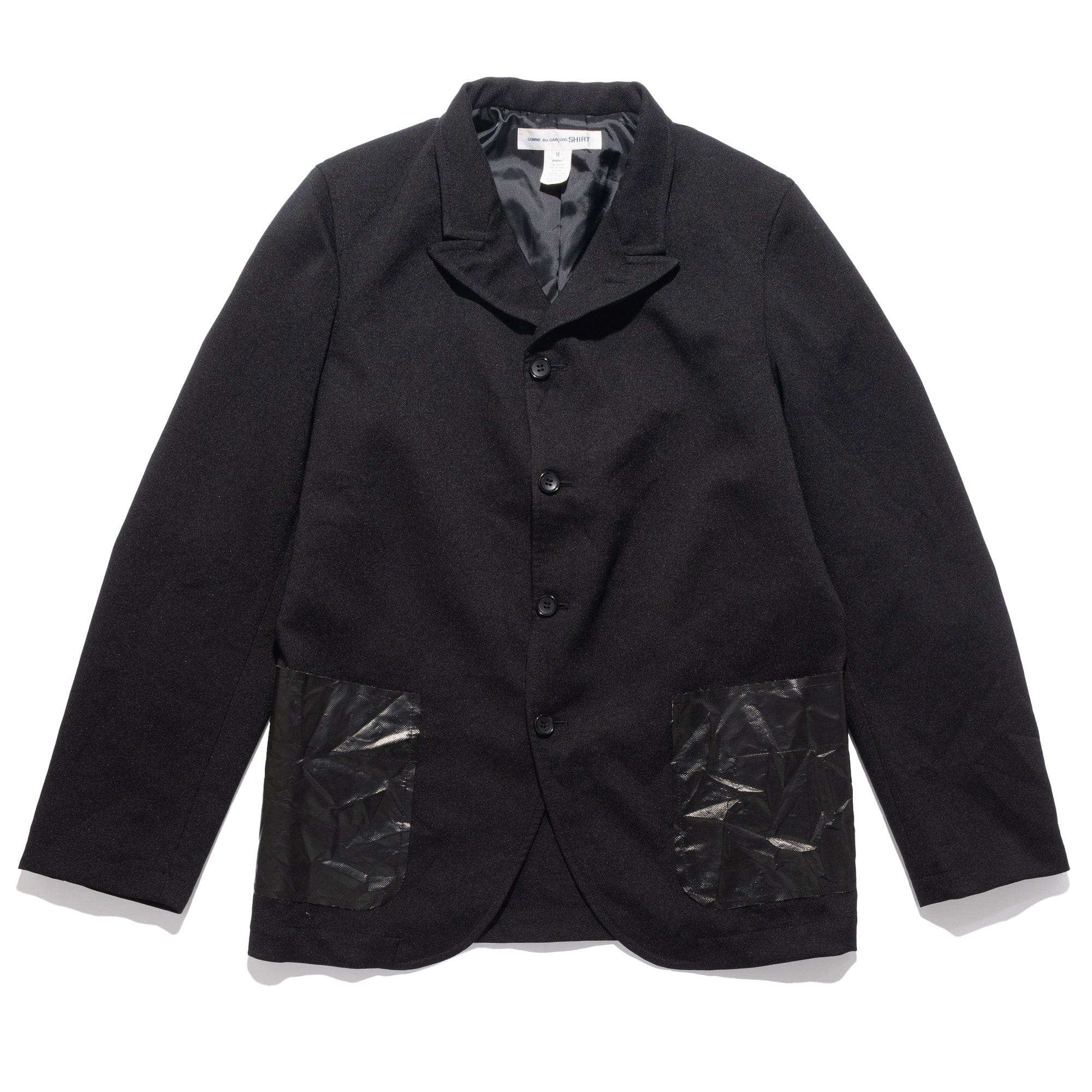Comme Des Garcons SHIRT CDG Shirt Patch Pocket Blazer Black FP-J501-W25