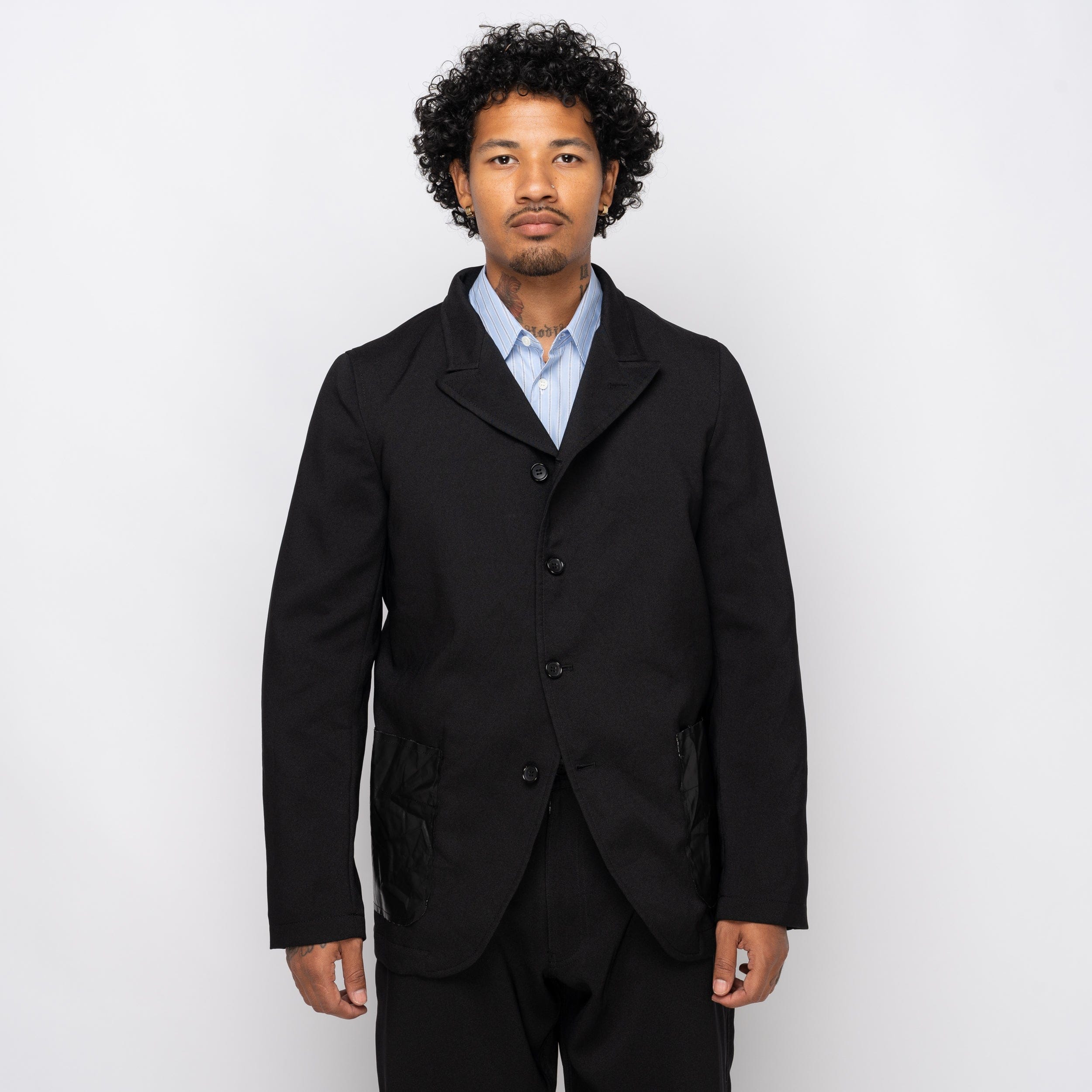 Comme Des Garcons SHIRT CDG Shirt Patch Pocket Blazer Black FP-J501-W25
