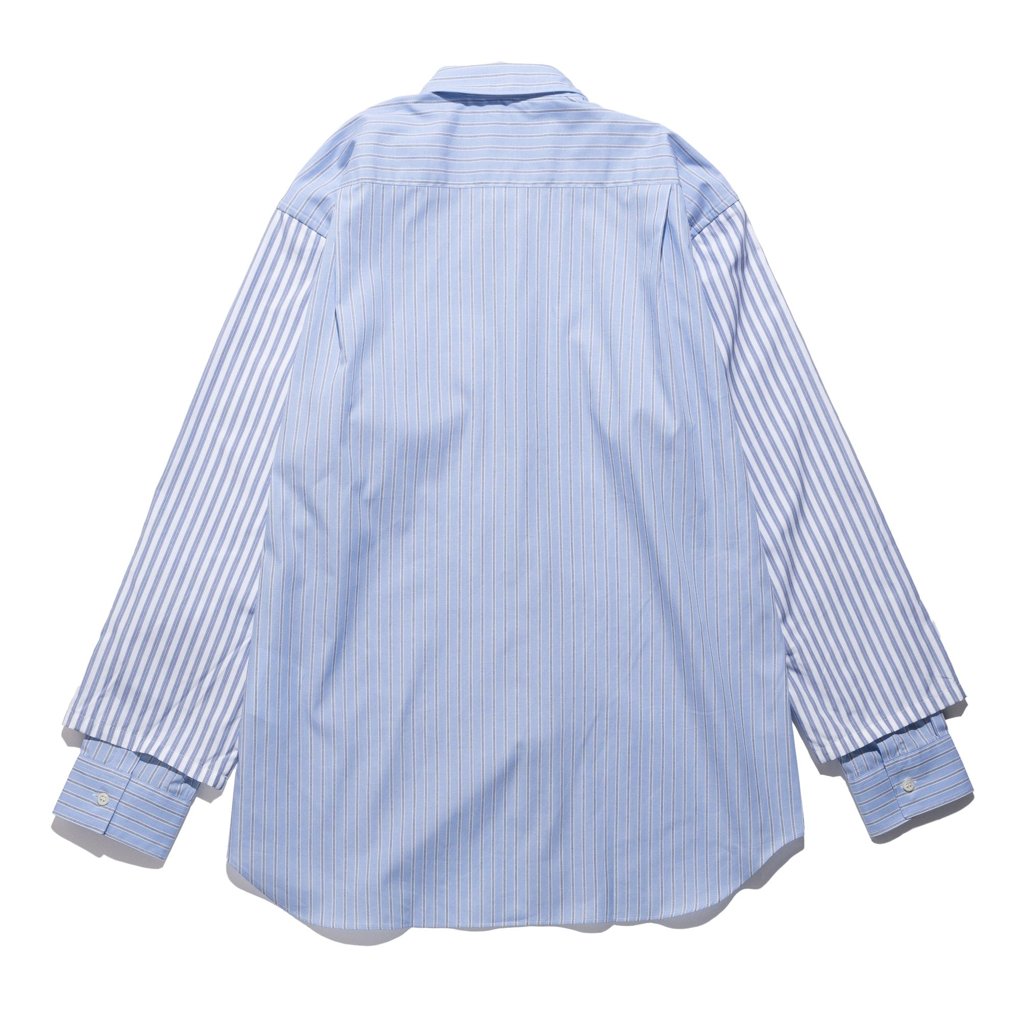 Comme Des Garcons SHIRT CDG Shirt Multi Stripe Shirt Blue FP-B039-W25