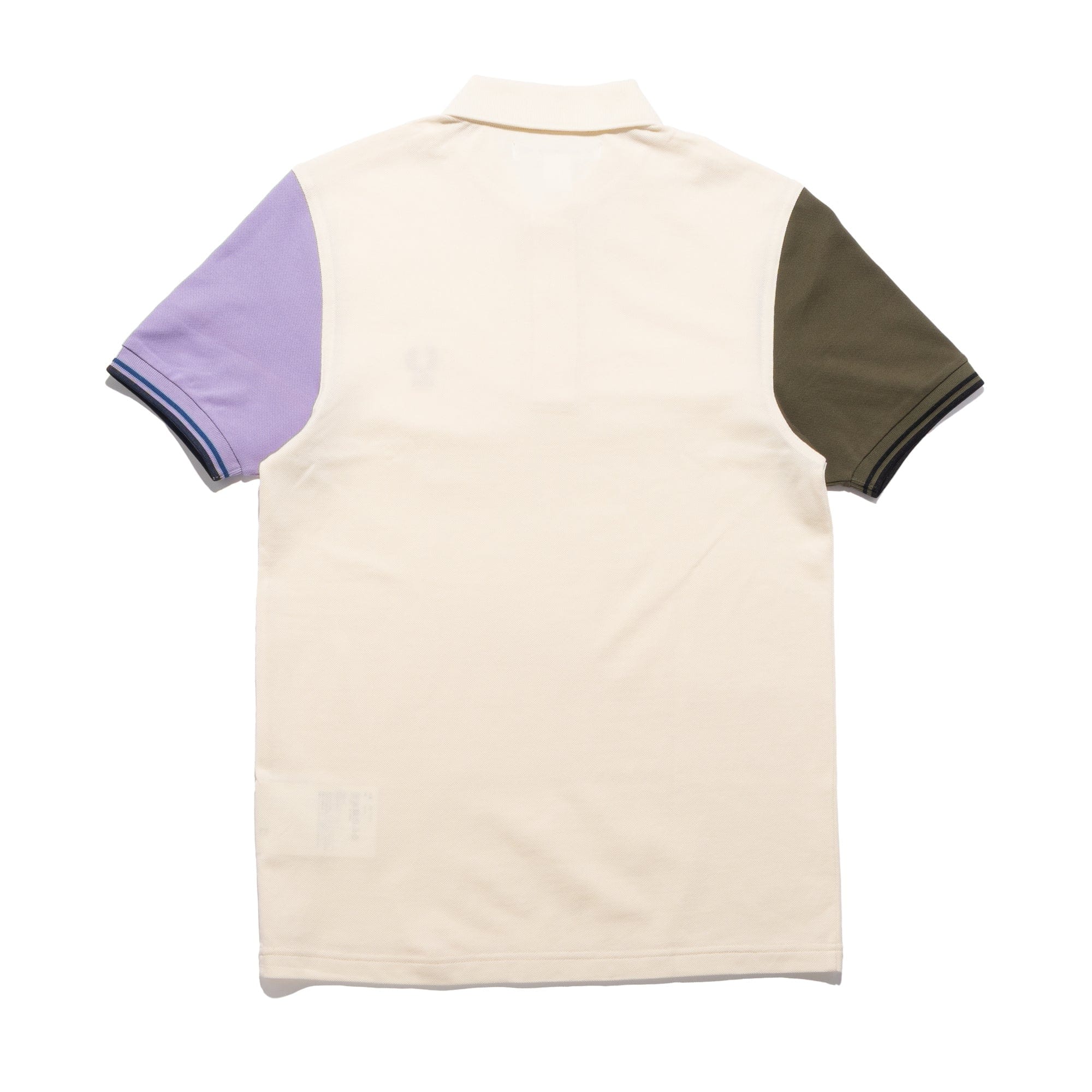 Comme Des Garcons SHIRT CDG Shirt x Fred Perry S/S Polo Shirt Ecru/Purple FP-T504-W25