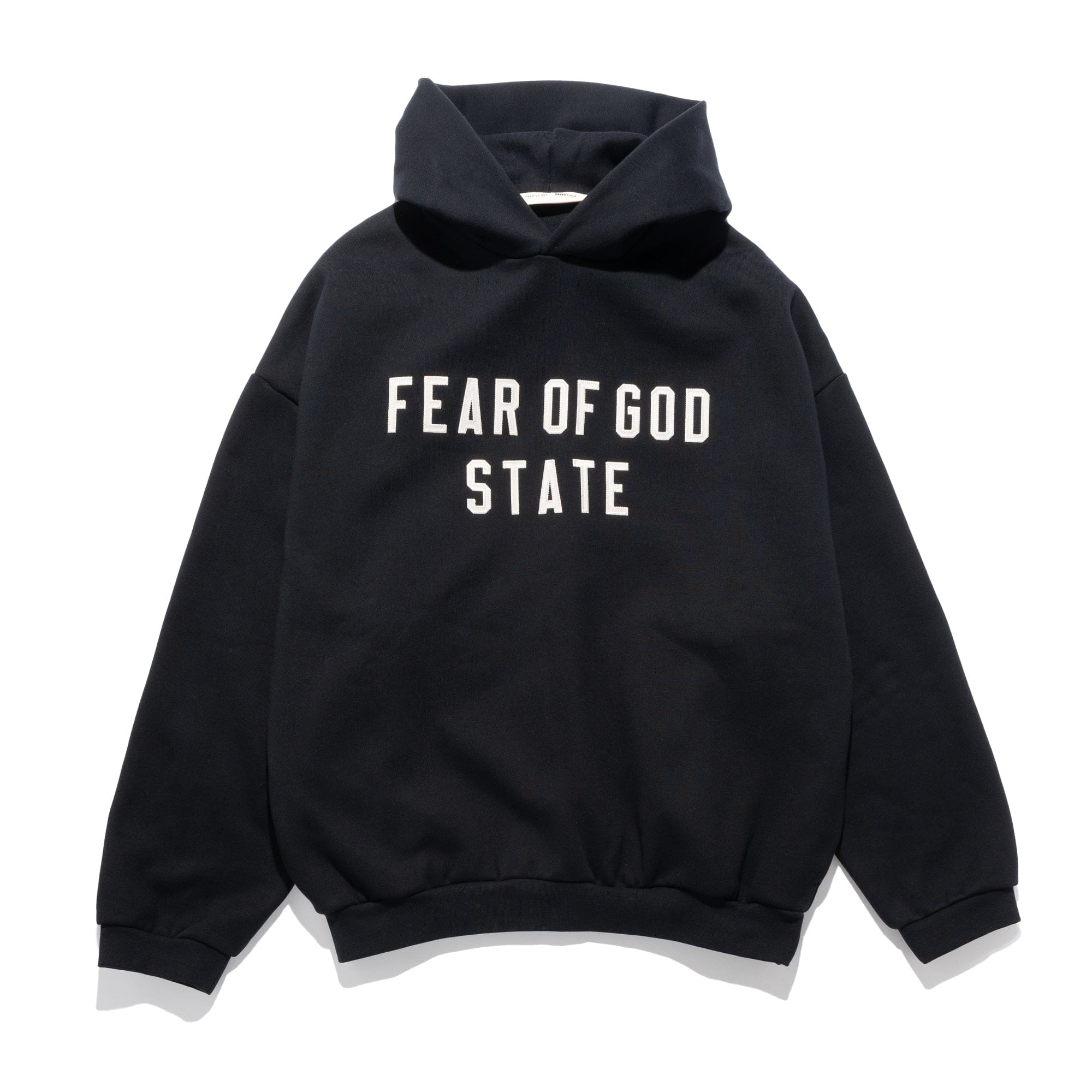 Fear of God Essentials 90's Fit Fleece Hoodie Jet Black 192SP256210F