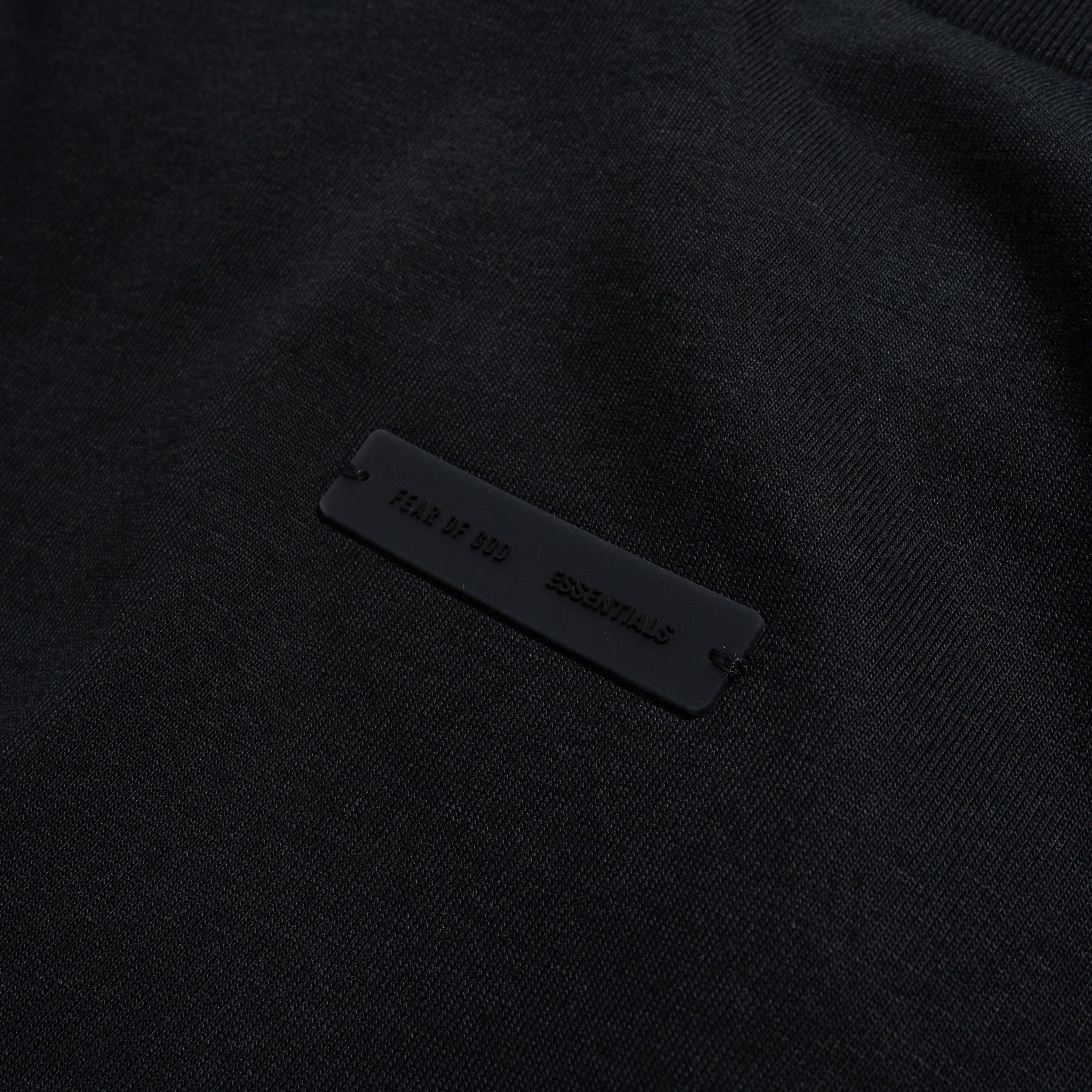Fear of God Essentials Classic Tee Jet Black 125SP254190F