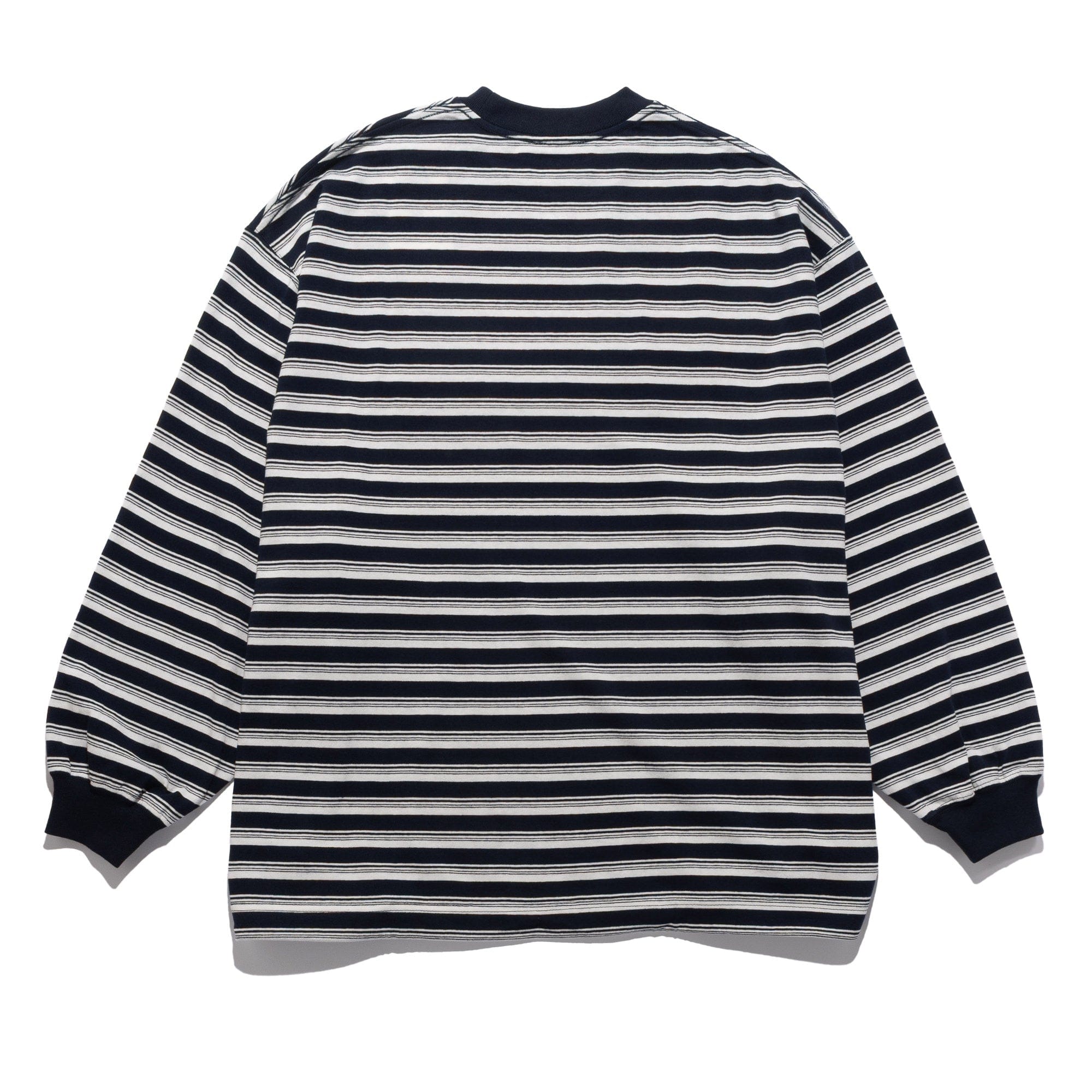 is-ness Balloon Striped LS Tee Navy 1004AWCS03