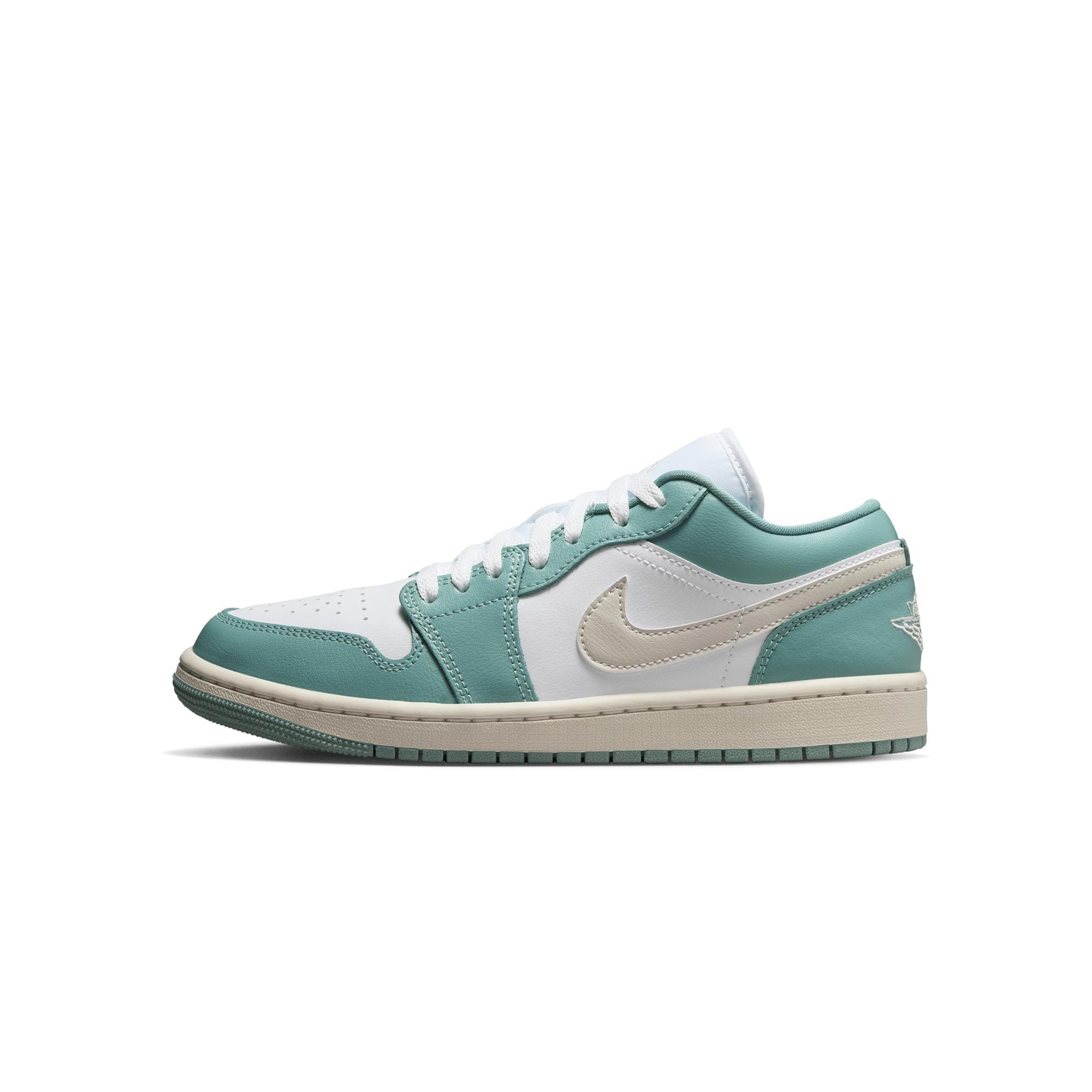Air Jordan Women Women's Air Jordan 1 Low WHITE/LT OREWOOD BRN-CANNON-SAIL DC0774-138