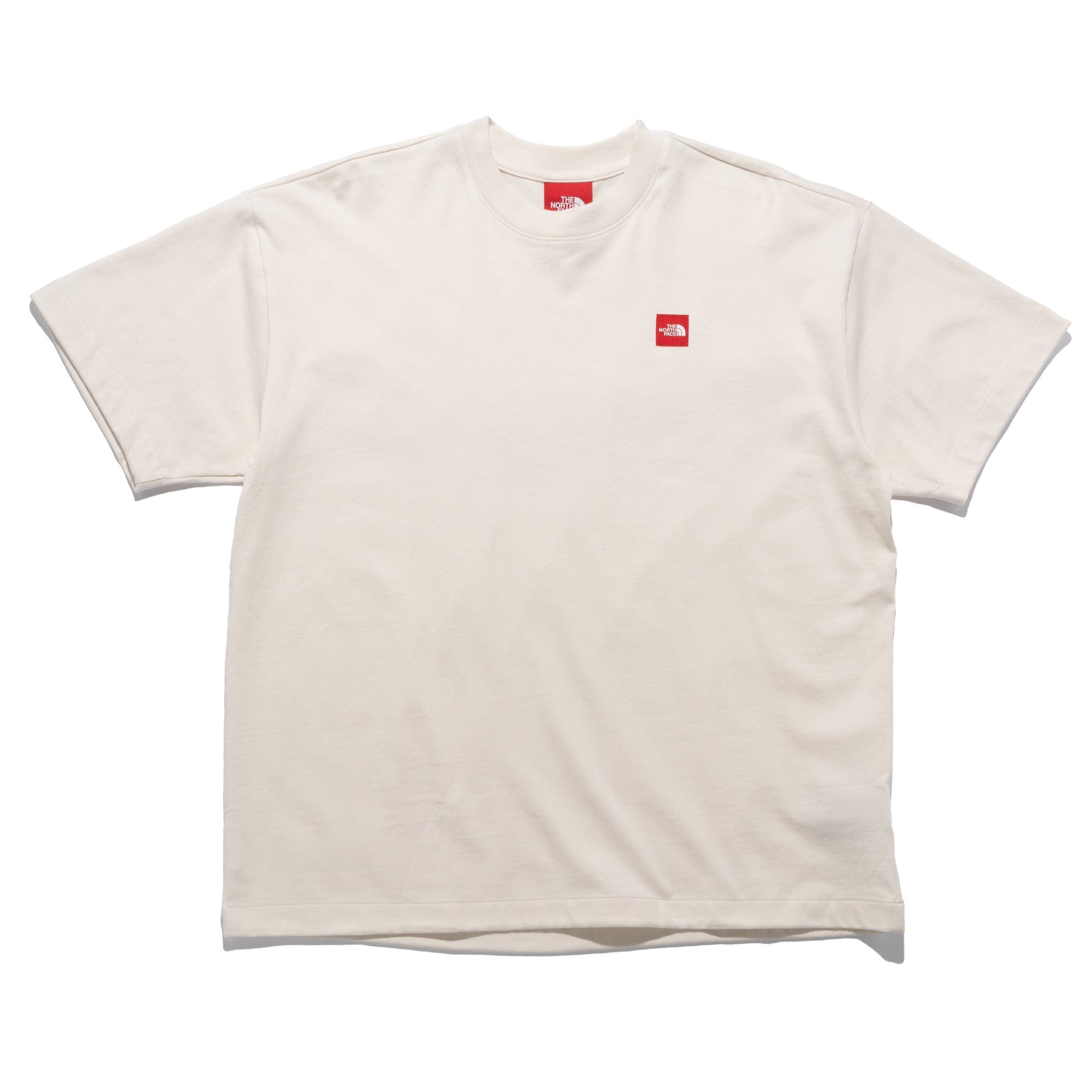 The North Face TNF Red Box S/S Tee White Dune NF0A8EG5