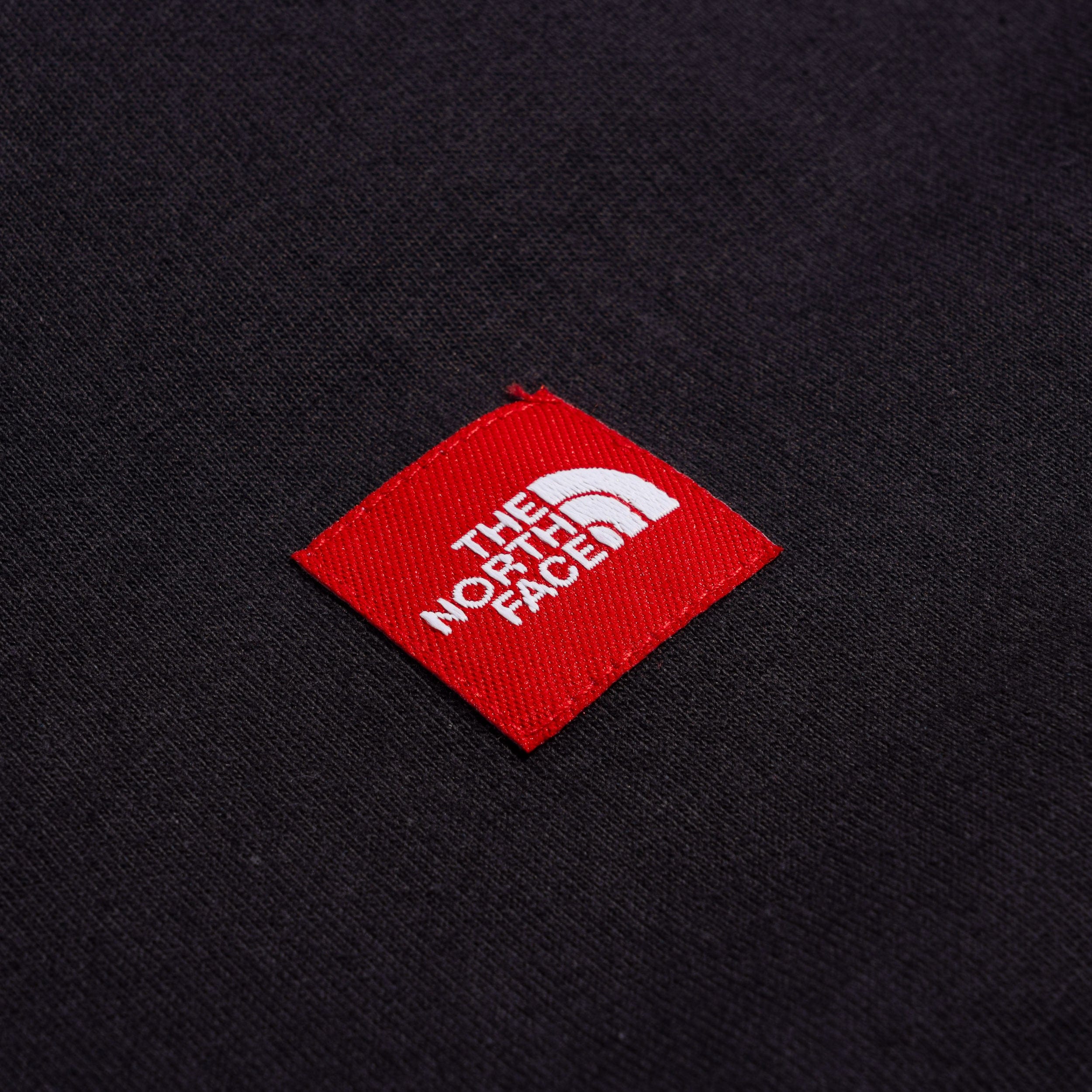The North Face TNF Red Box LS Tee Obsidian NF0A8EG4