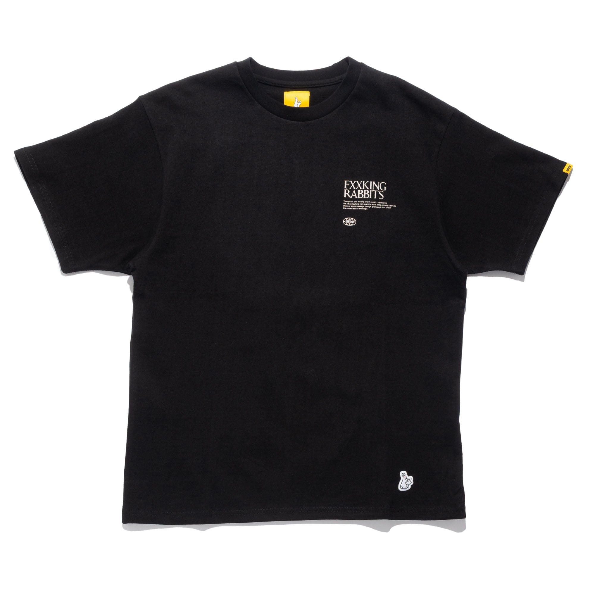 FR2 Embroidery Angel Tee Black FRC3659