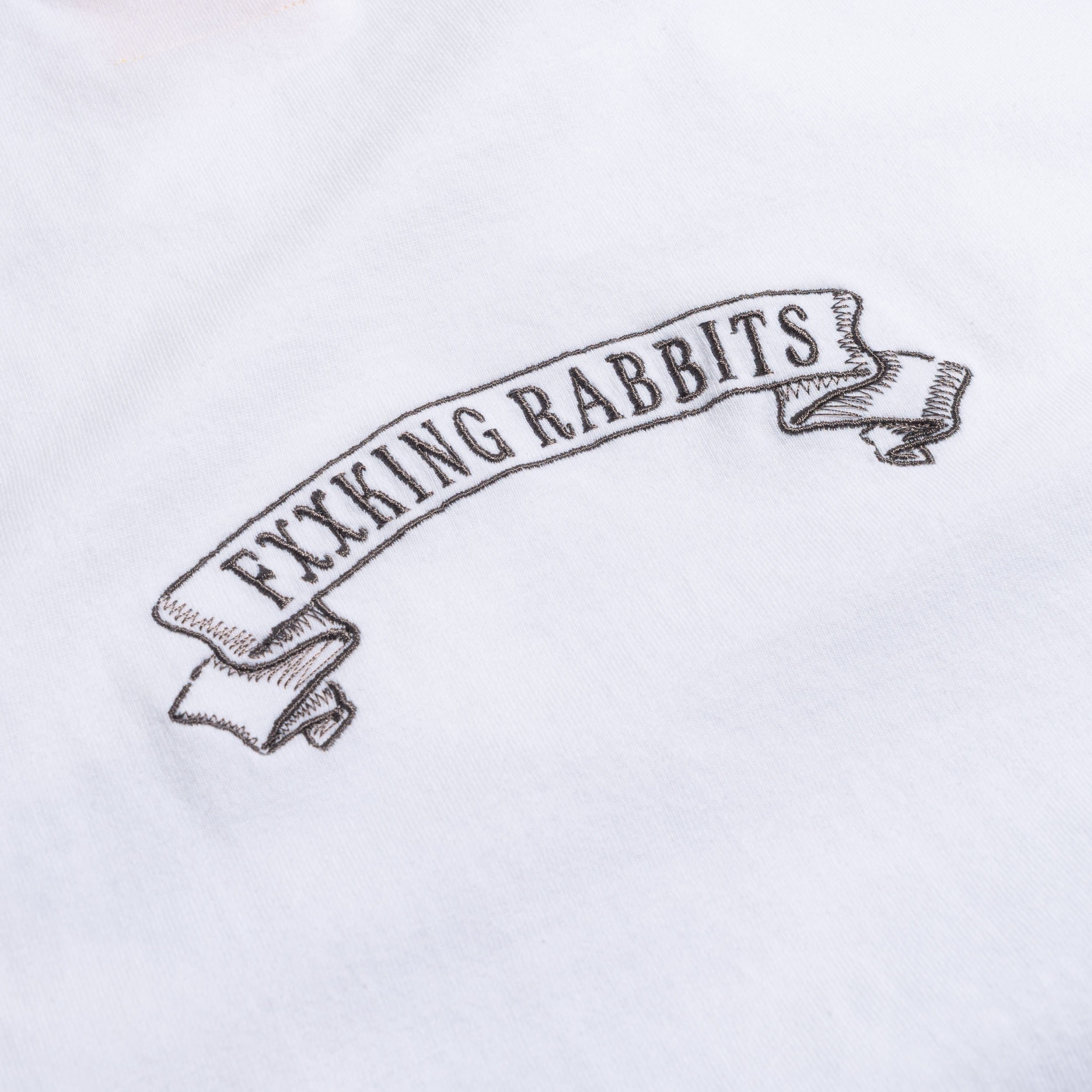 FR2 Rabbit Jesus Tee White FRC3655