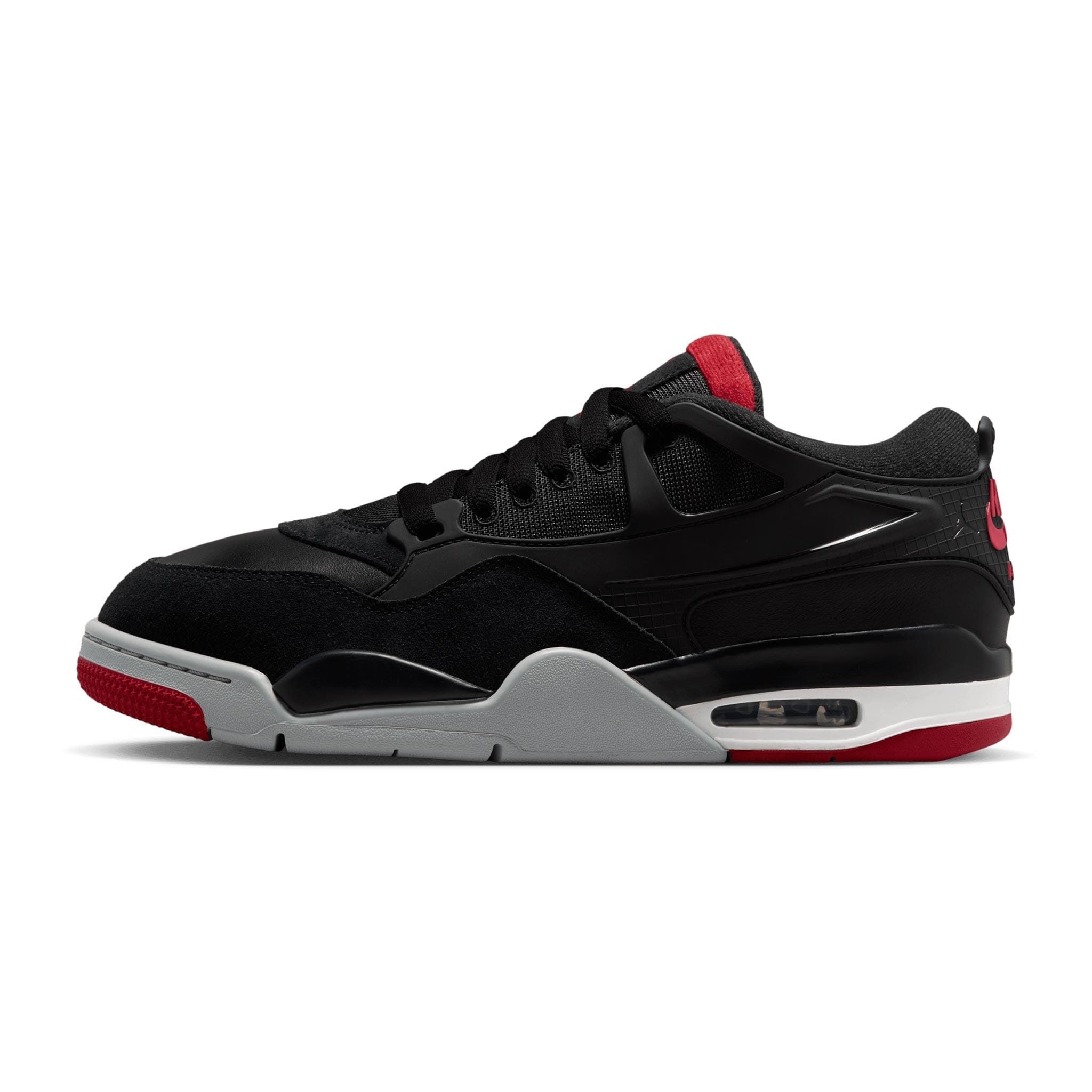 Air Jordan 4 RM BLACK/VARSITY RED-WOLF GREY-WHITE FQ7939-061