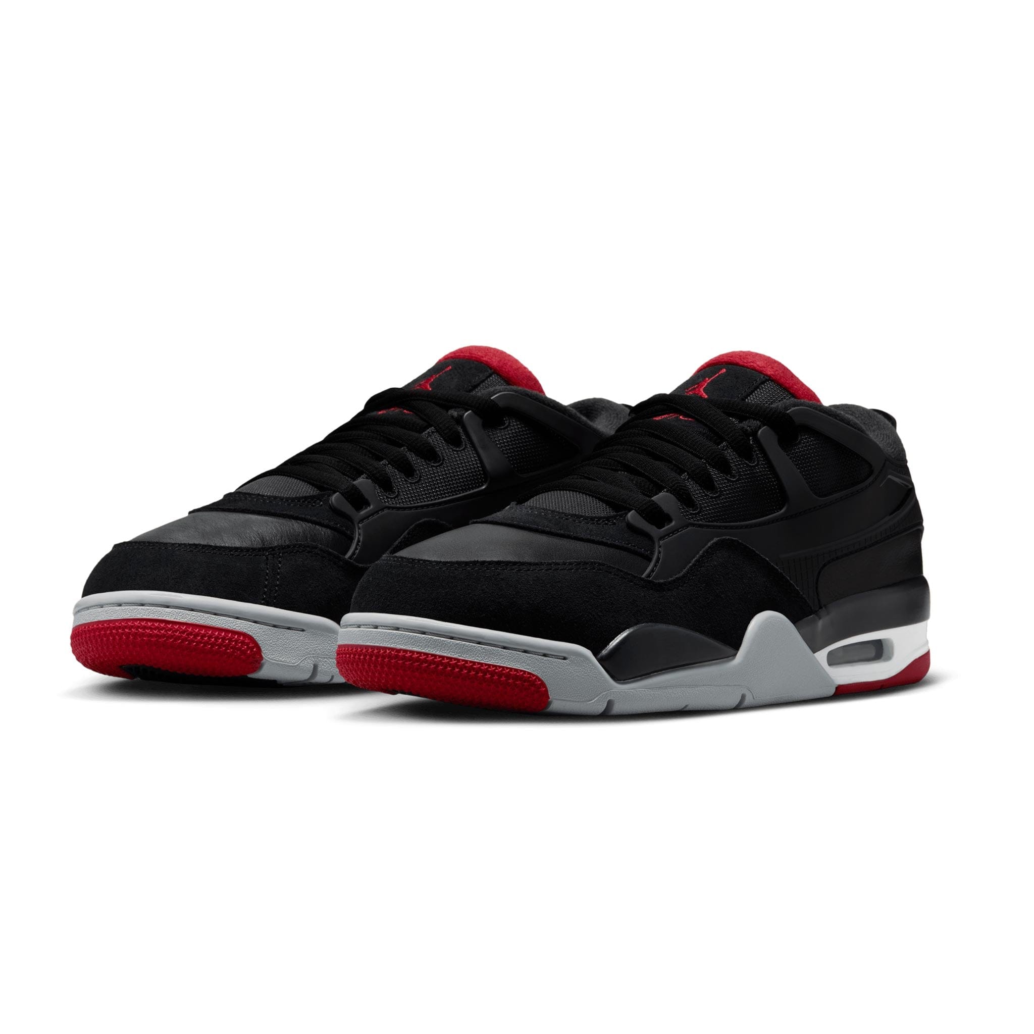 Air Jordan 4 RM BLACK/VARSITY RED-WOLF GREY-WHITE FQ7939-061